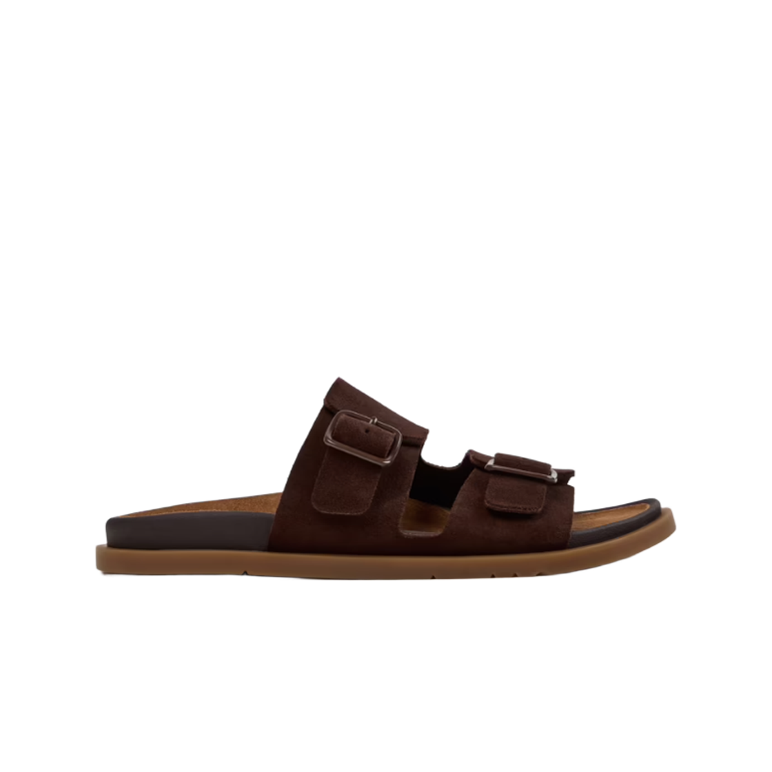 K201881-005 (W) Camper Lluc Suede Sandal Brown