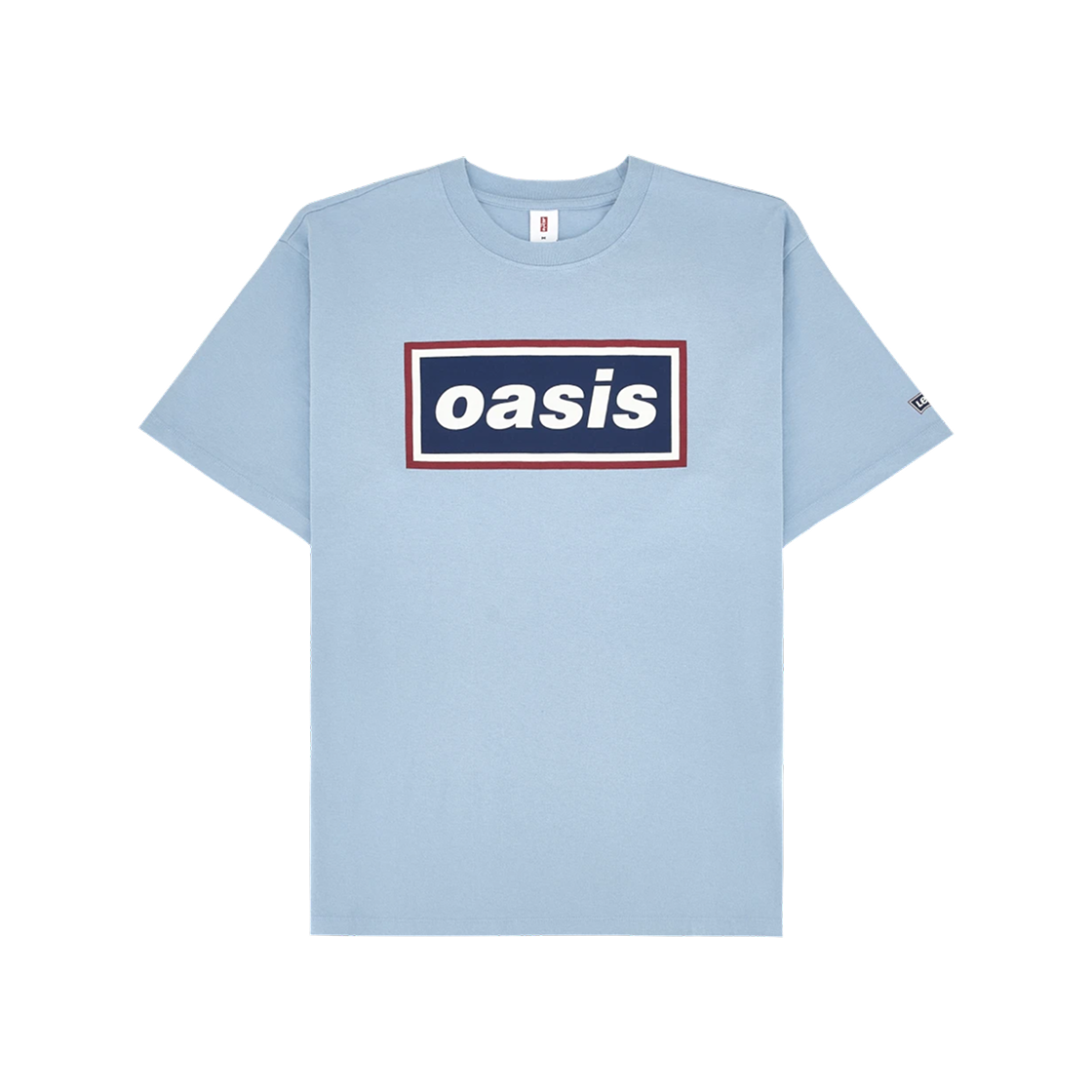 리바이스 x 오아시스 데카 로고 티셔츠 스카이 블루(Levi's x Oasis Deca Logo T-Shirt Sky Blue)
