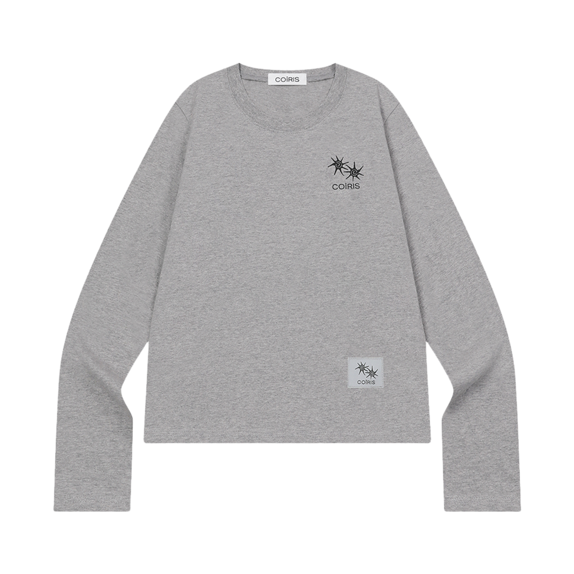 코이리스 크레용 포니 그래픽 롱 슬리브 티 그레이(Coiris Crayon Pony Graphic Long Sleeve T Gray) - 2