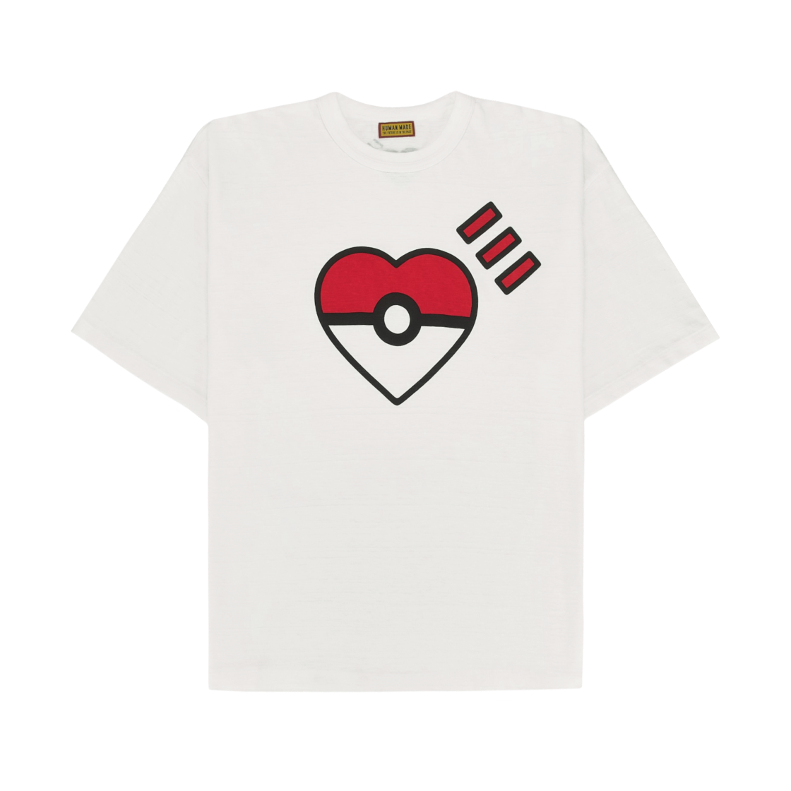 XX30TE014 Human Made x Pokemon Made Graphic T-Shirt White