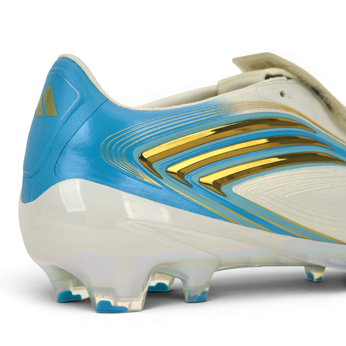 아디다스 F50 메시 엘리트 펌 그라운드 아이보리 세미 블루 버스트(Adidas F50 Messi Elite Firm Ground Ivory Semi Blue Burst) - 8