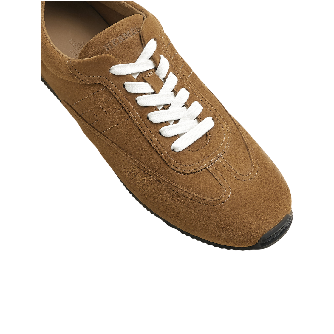 에르메스 마스터 스니커즈 스웨이드 고트스킨 & 브룬 퓨메(Hermes Master Sneaker Suede Goatskin & Brun Fume) - 3