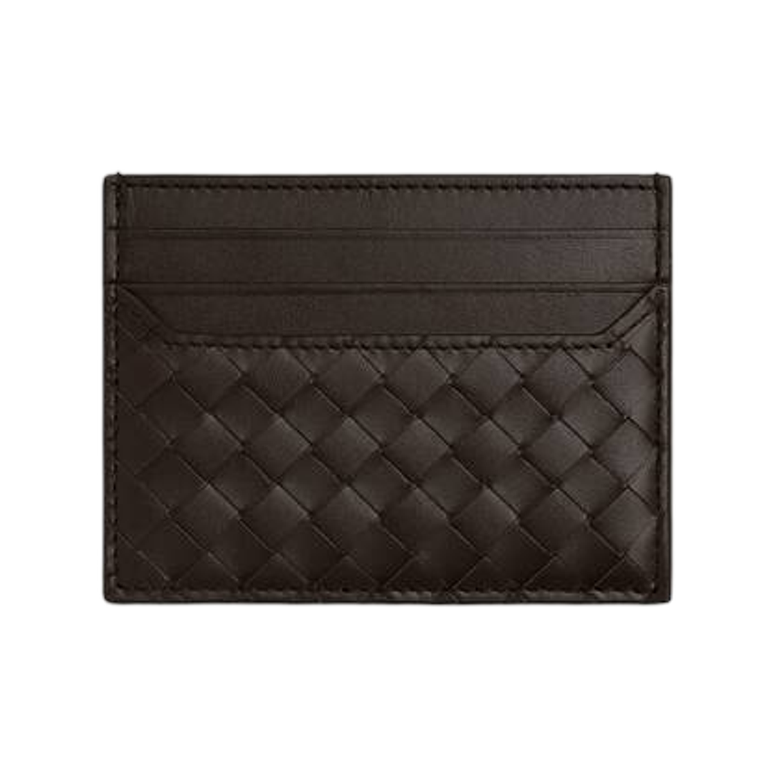 817397V4LQ12113 Bottega Veneta Intrecciato Piccolo Credit Card Case Fondant