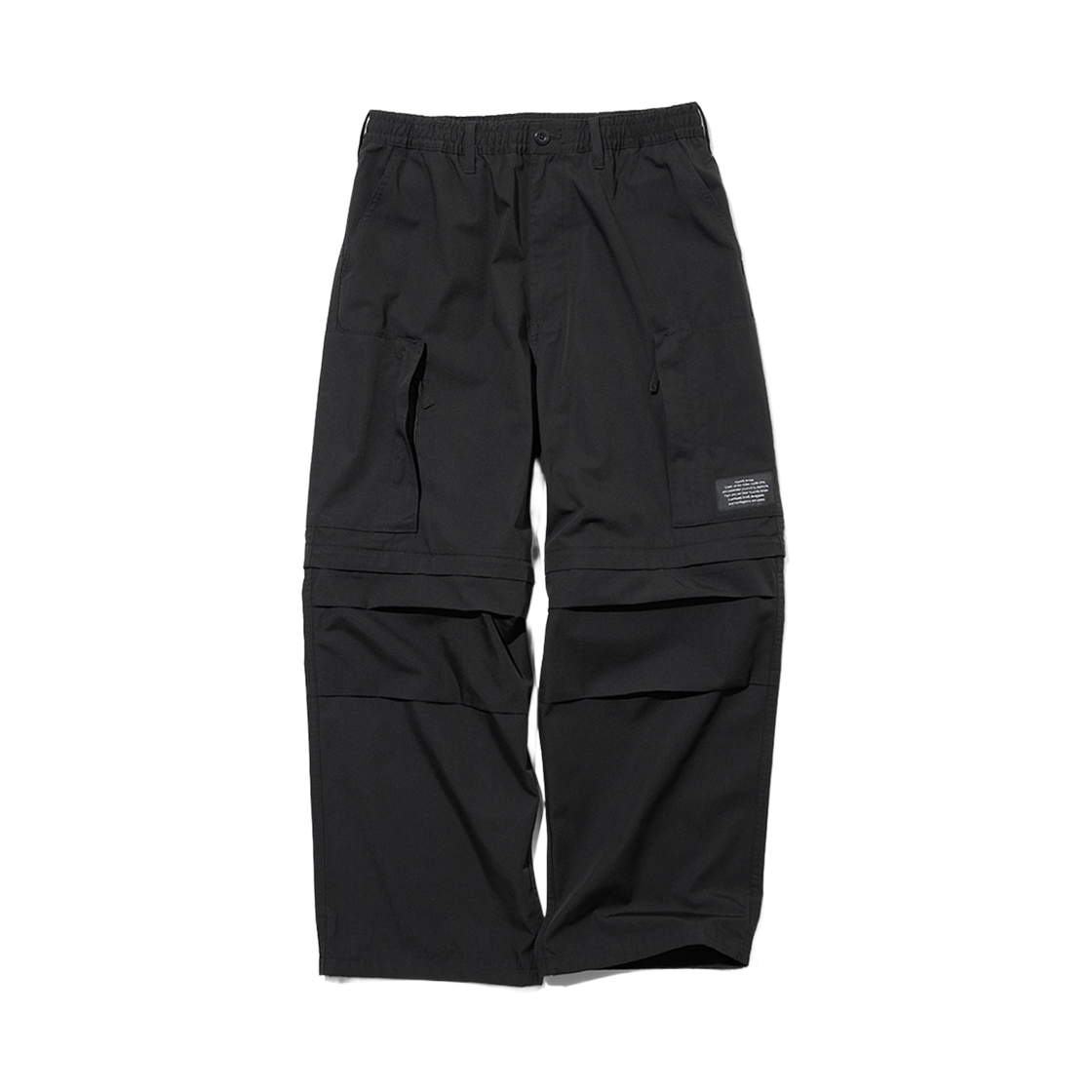 GU x 언더커버 투웨이 헬리크루 팬츠 블랙(GU x Undercover 2-Way Helicrew Pants Black) - 1