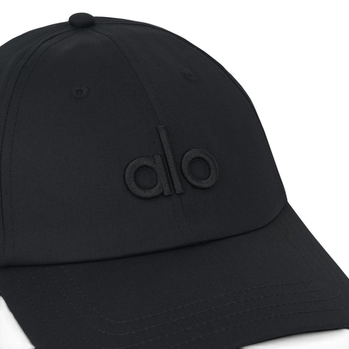 (W) 알로 요가 오프 듀티 캡 블랙((W) Alo Yoga Off Duty Cap Black) - 5