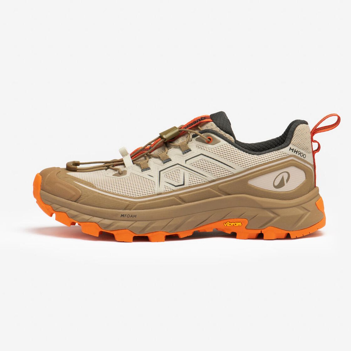 데카트론 남성 경량 단목 하이킹화 MH900 WP 브론즈 브라운(DECATHLON Men's Lightweight Low Hiking Shoes MH900 WP Bronze Brown) - 6