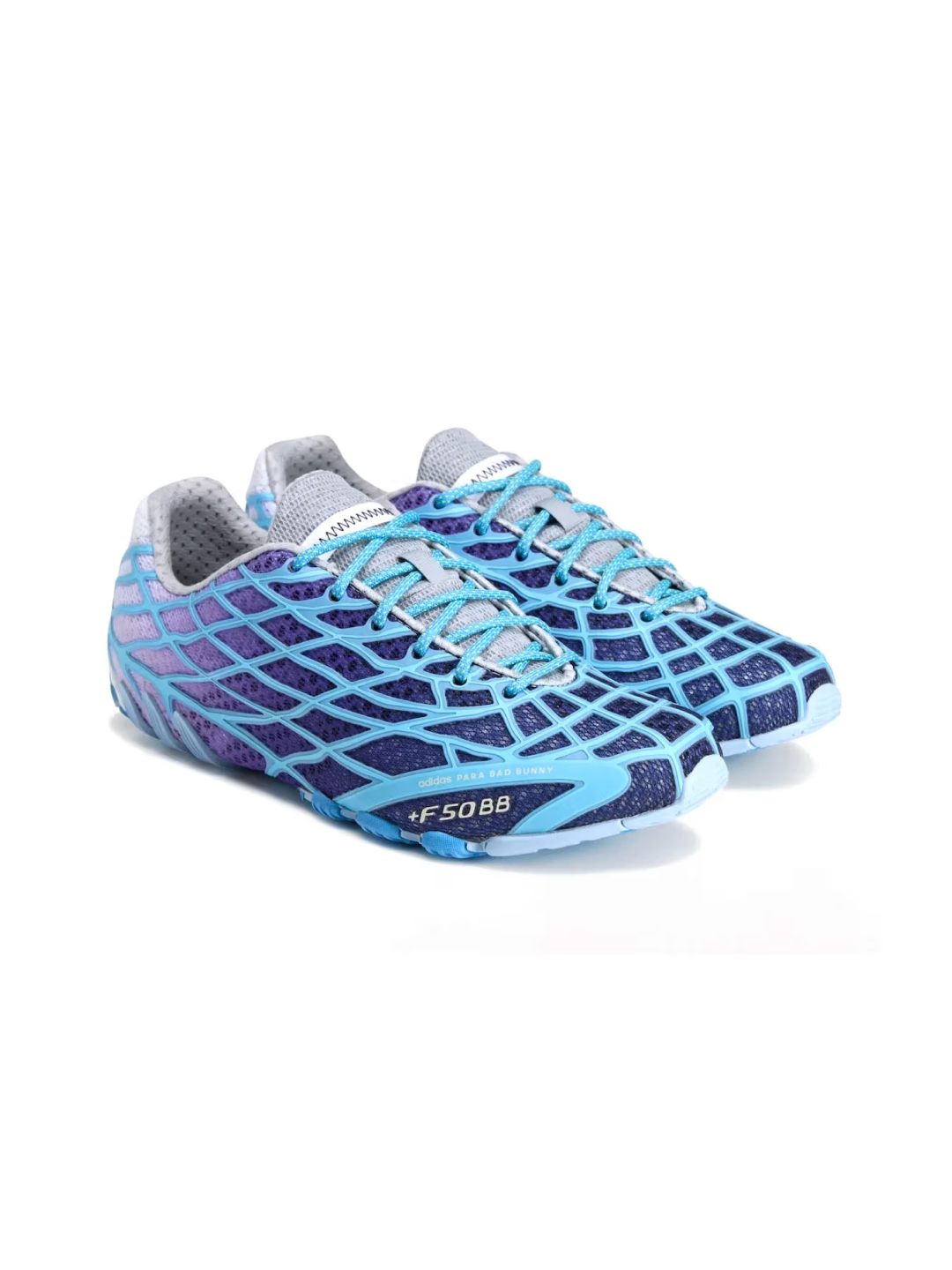 Adidas x Bad Bunny F50 Ghost Sprint Dark Marine 착용 스타일 - 2