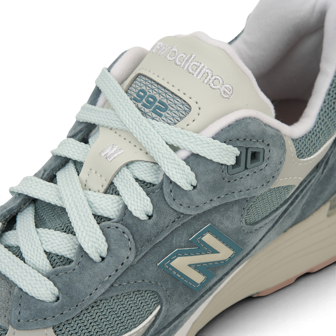 뉴발란스 x 키스 992 메이드 인 USA 에게안 블루 오이스터(New Balance x Kith 992 Made in USA Aegean Blue Oyster) - 7