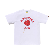 BAPE Baby Milo Candy Apples T-Shirt White