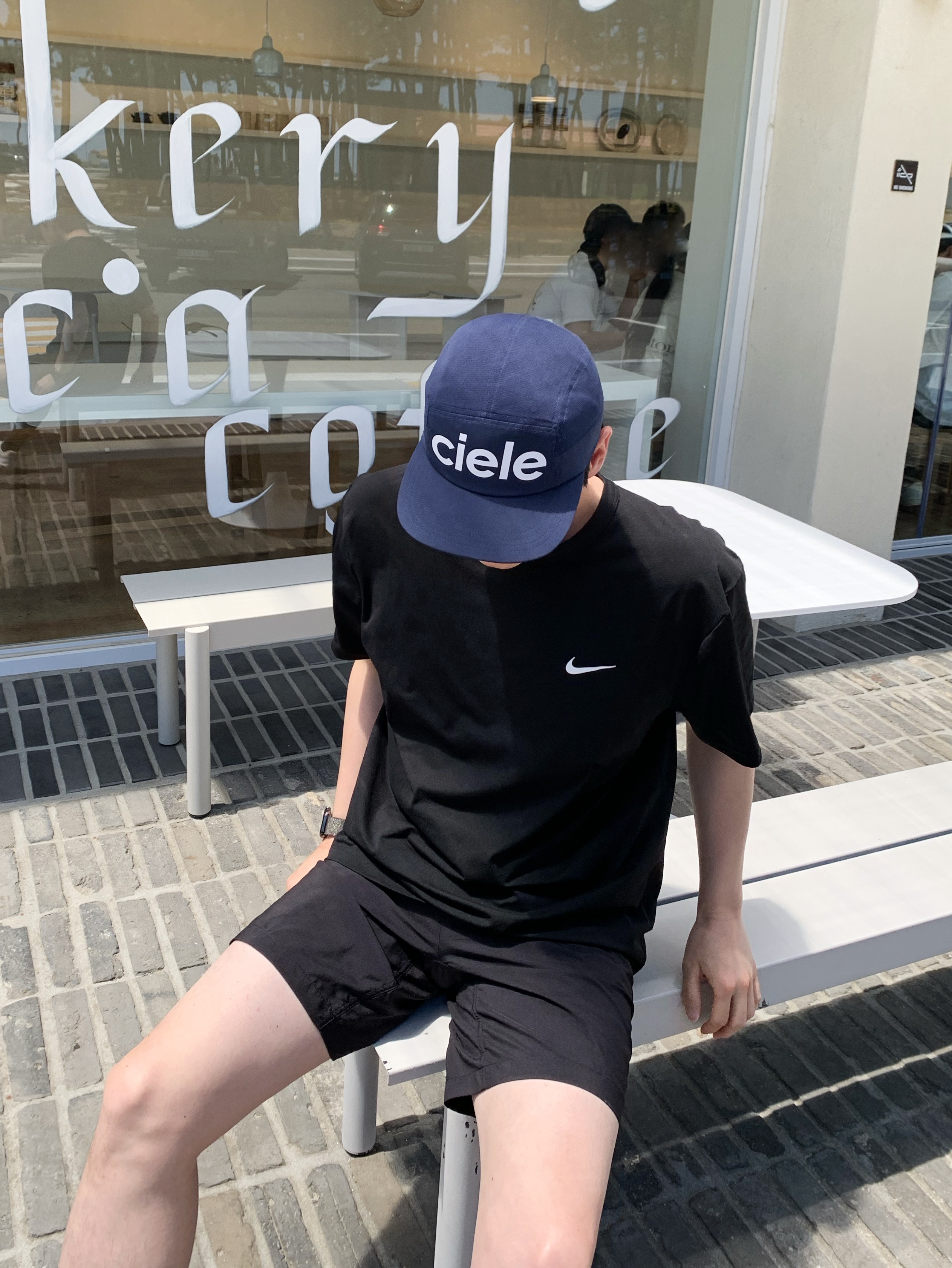 Nike Zoom Fly 6 White Smoke Grey, Ciele Athletics GOCap Comp Century Deep Space 착용 스타일 - 3