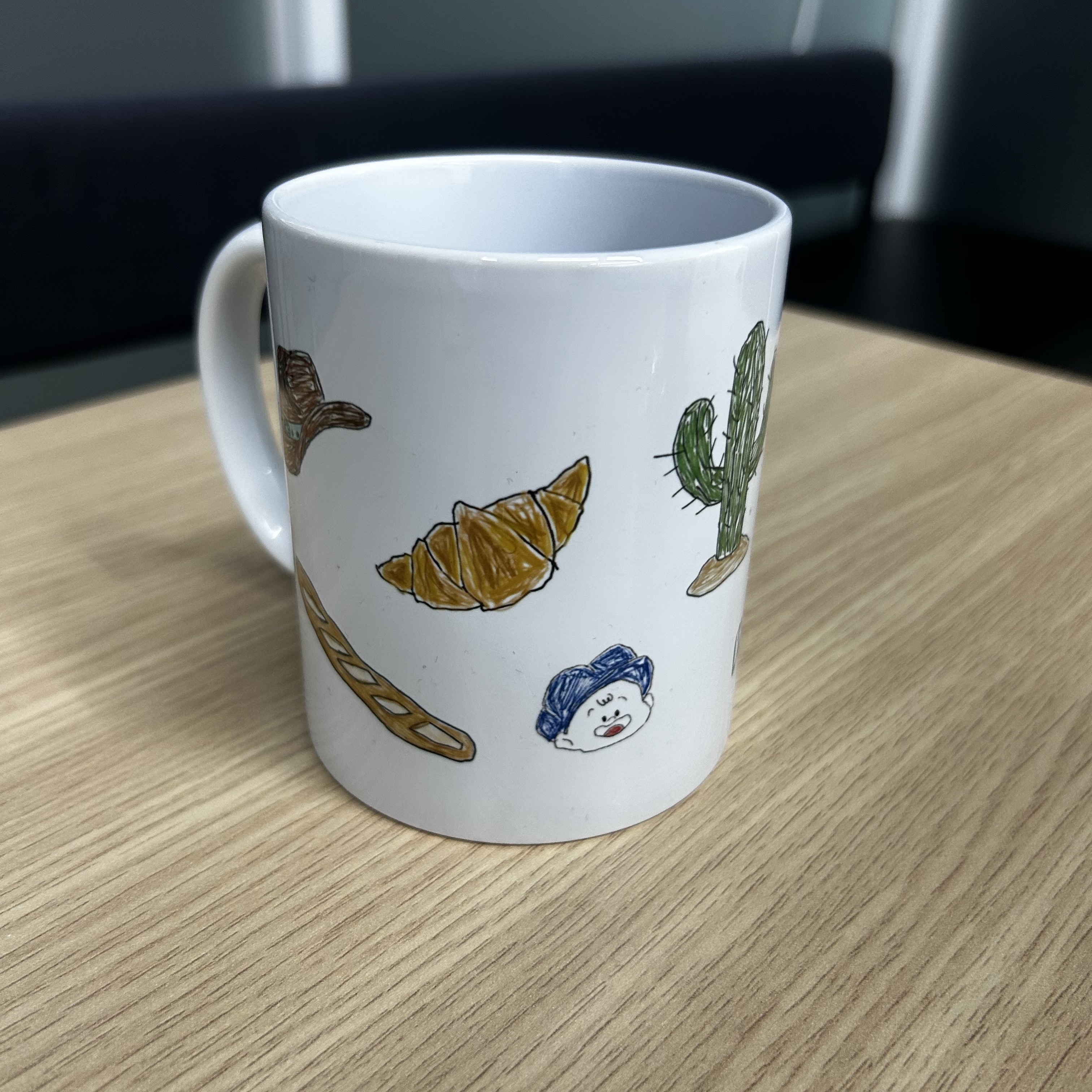 [KREAM 단독] What A Bread Mug White 350ml, [KREAM 단독] What A Bread Daily Moments Tumbler 420ml 착용 스타일 - 2