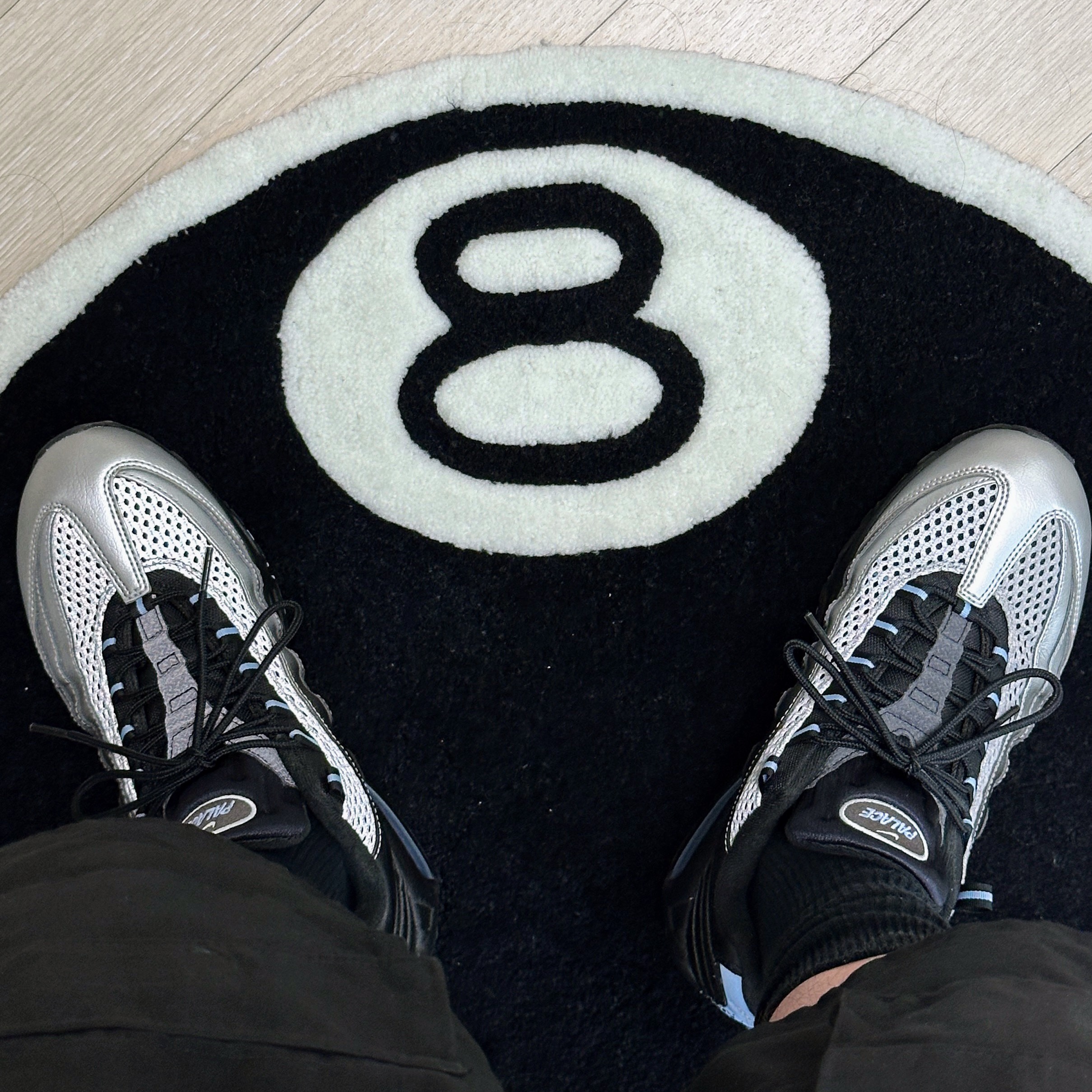 Nike x Palace Air Max 95 Metallic Silver Aluminum 착용 스타일
