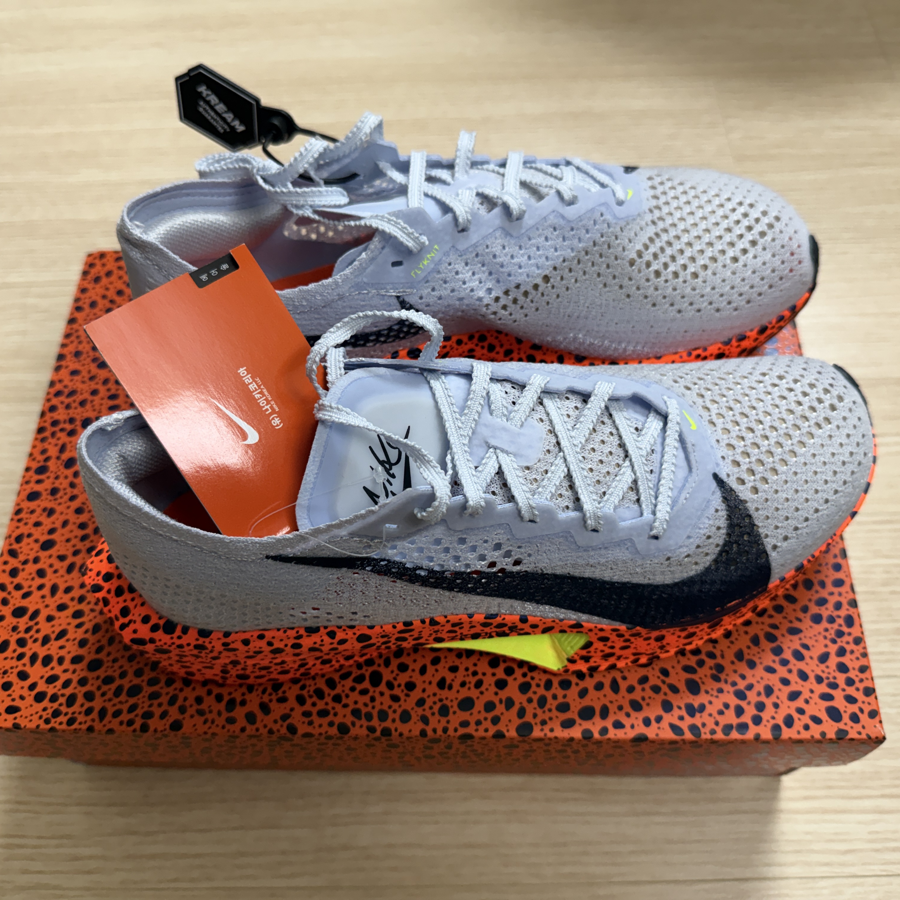 Nike ZoomX Vaporfly Next% 3 Electric 착용 스타일 - 3
