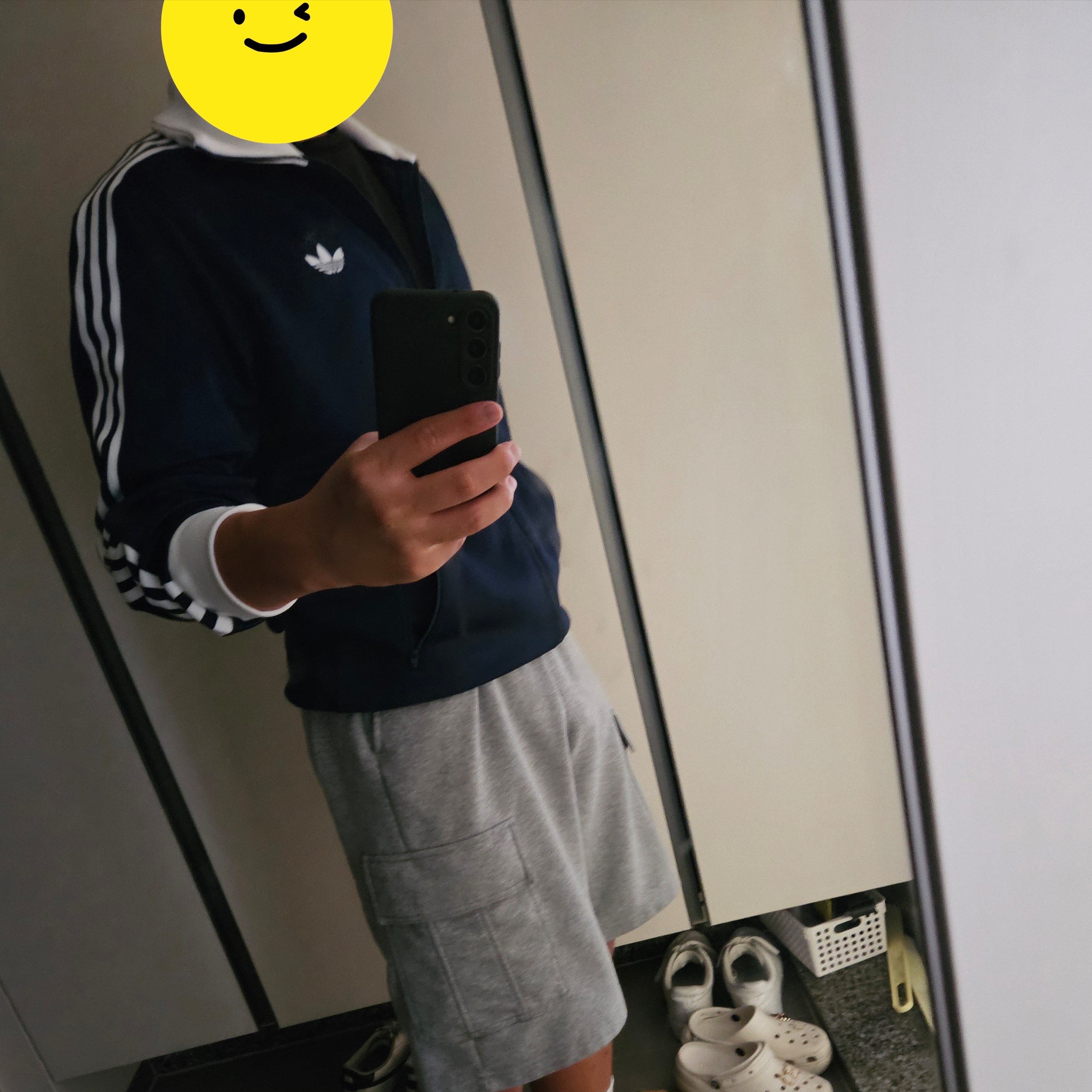 Adidas Adicolor Classic Beckenbauer Track Top Night Indigo - KR Sizing 착용 스타일