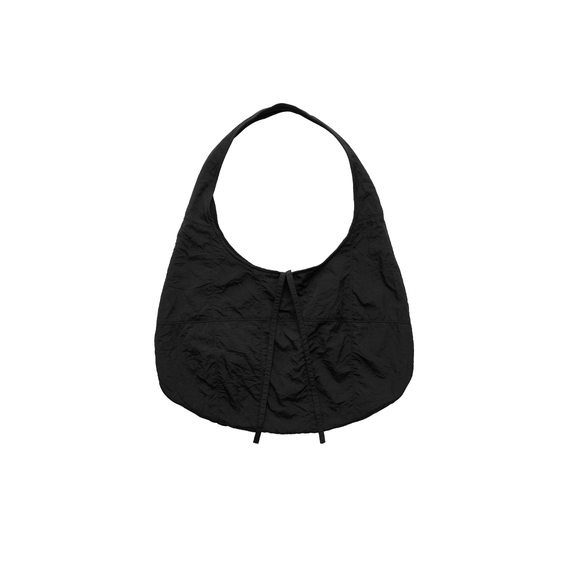 [더블적립] 폴리테루 우먼 그리드 라운드 백 블랙([더블적립] Polyteru Women Grid Round Bag Black) - 2