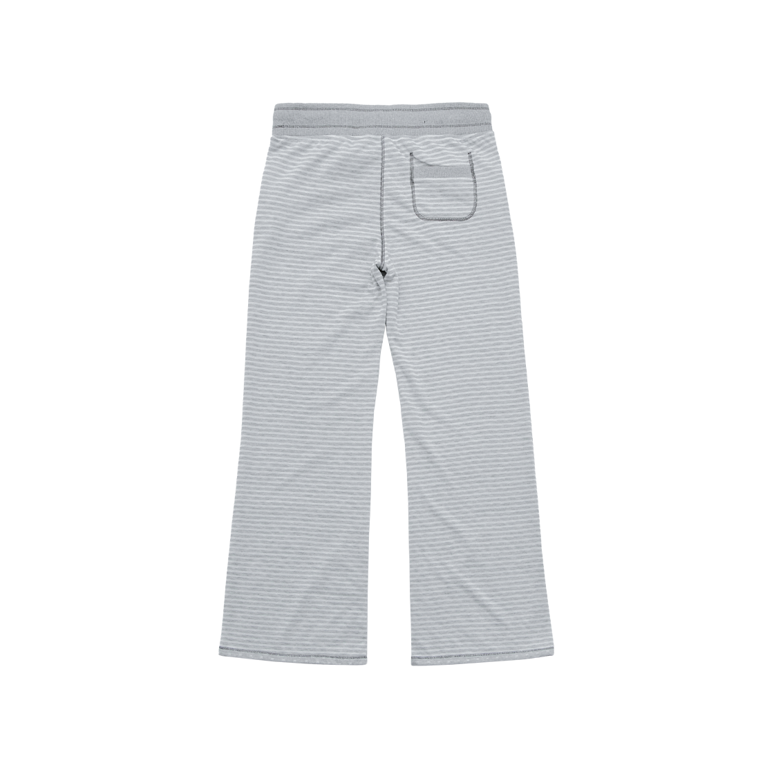 [더블적립] 폴리테루 우먼 스트라이프 이지 팬츠 라이트 그레이([더블적립] Polyteru Women Striped Easy Pants Light Gray) - 2