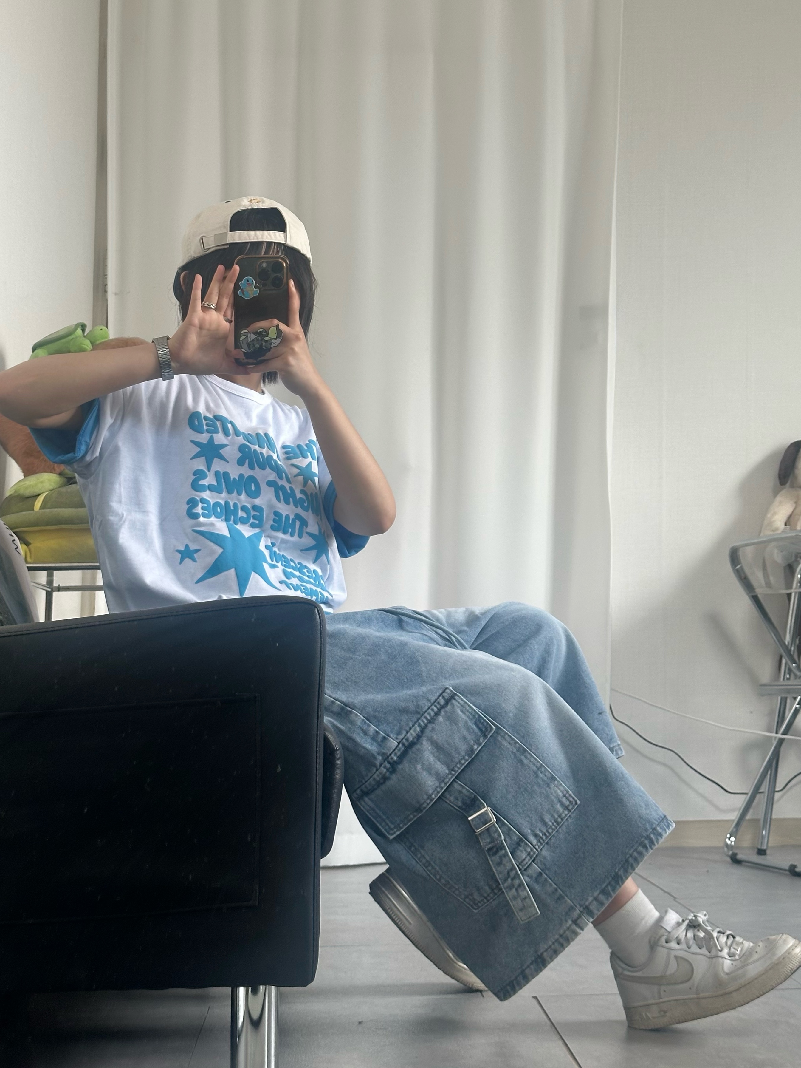 (W) Keen Jasper Rocks SP Sneakers Beige, (W) Nike Air Force 1 '07 Low White 착용 스타일 - 3