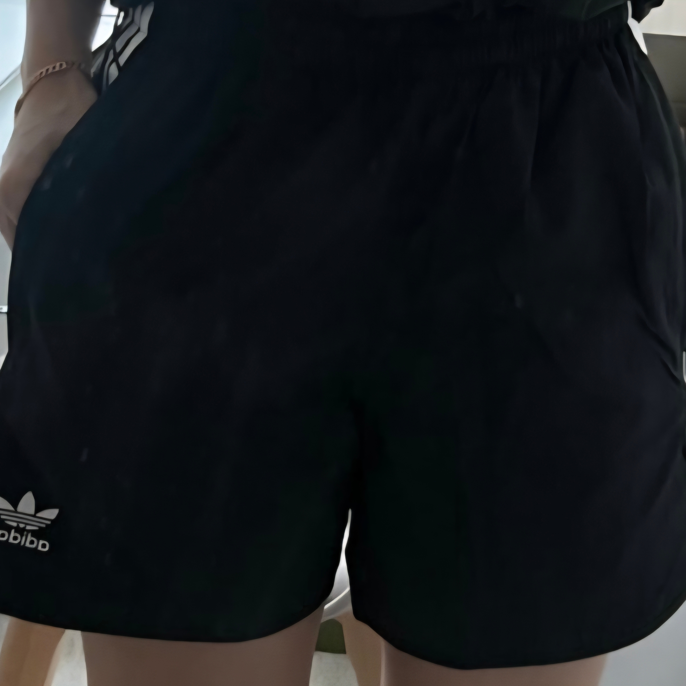 Adidas Adicolor Classic Sprinter Shorts Black - KR Sizing 착용 스타일
