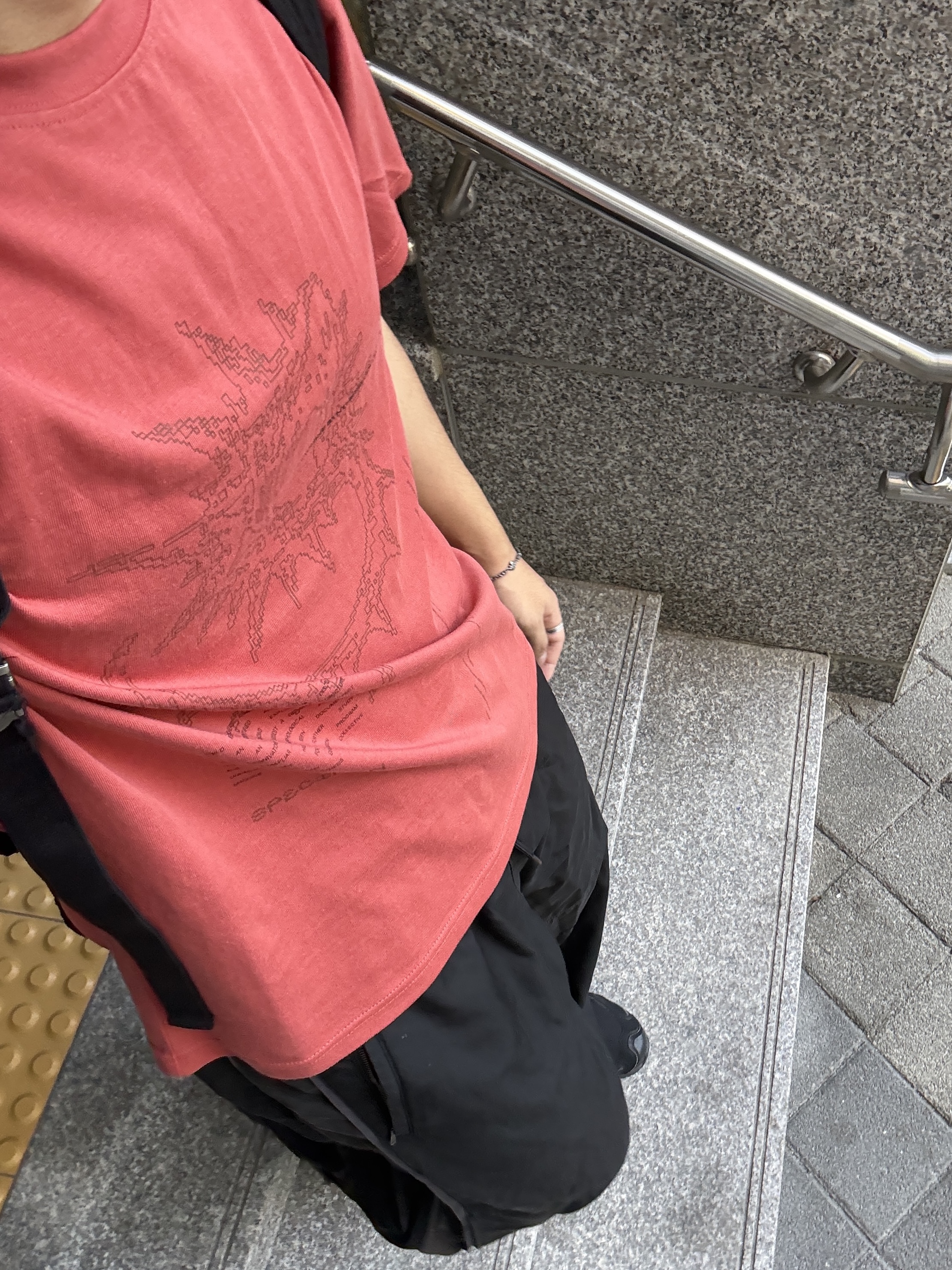 Polyteru 1011 Nylon Track Pants Triple Black, [프리오더] Polyteru 925 Silver Bracelet 003 Aqua Cross 착용 스타일