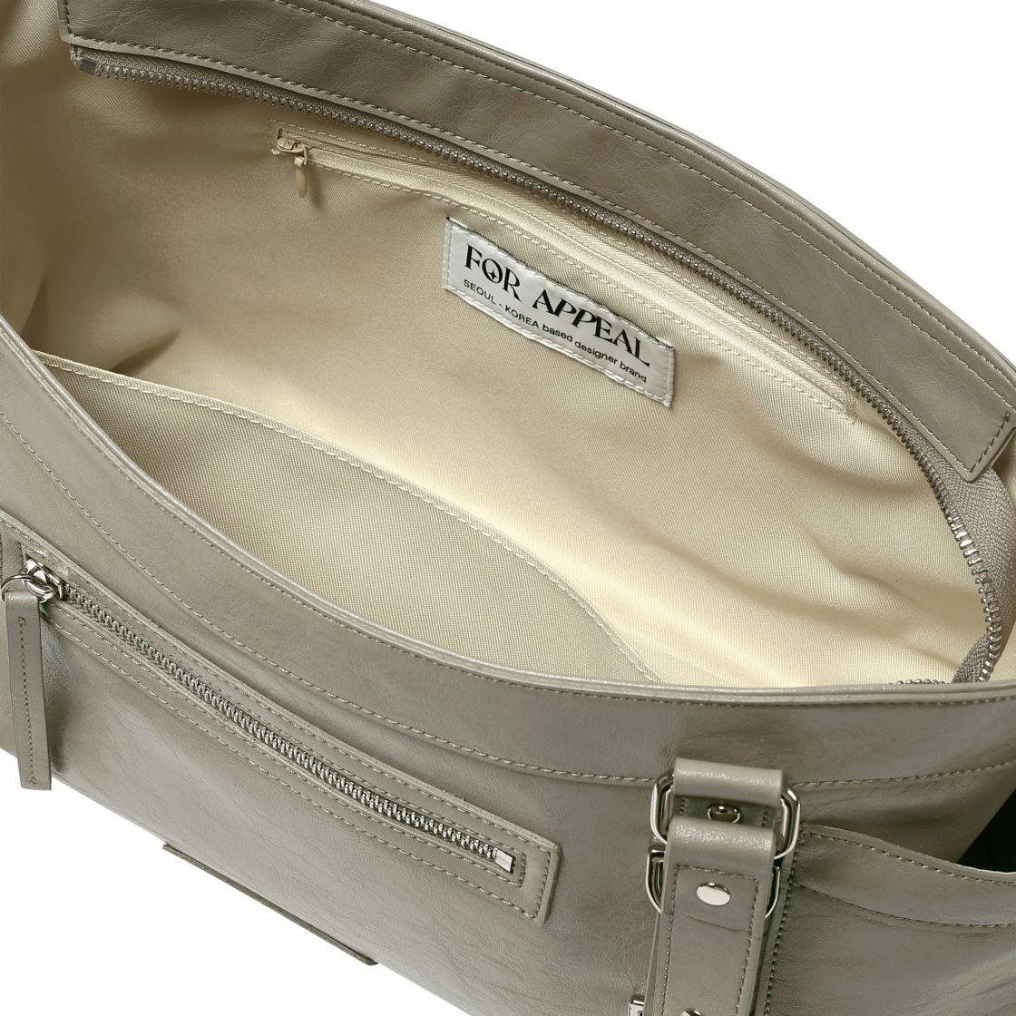 포어필 올데이 투웨이 백 모카 그레이(For Appeal All Day 2way Bag Mocha gray) - 5