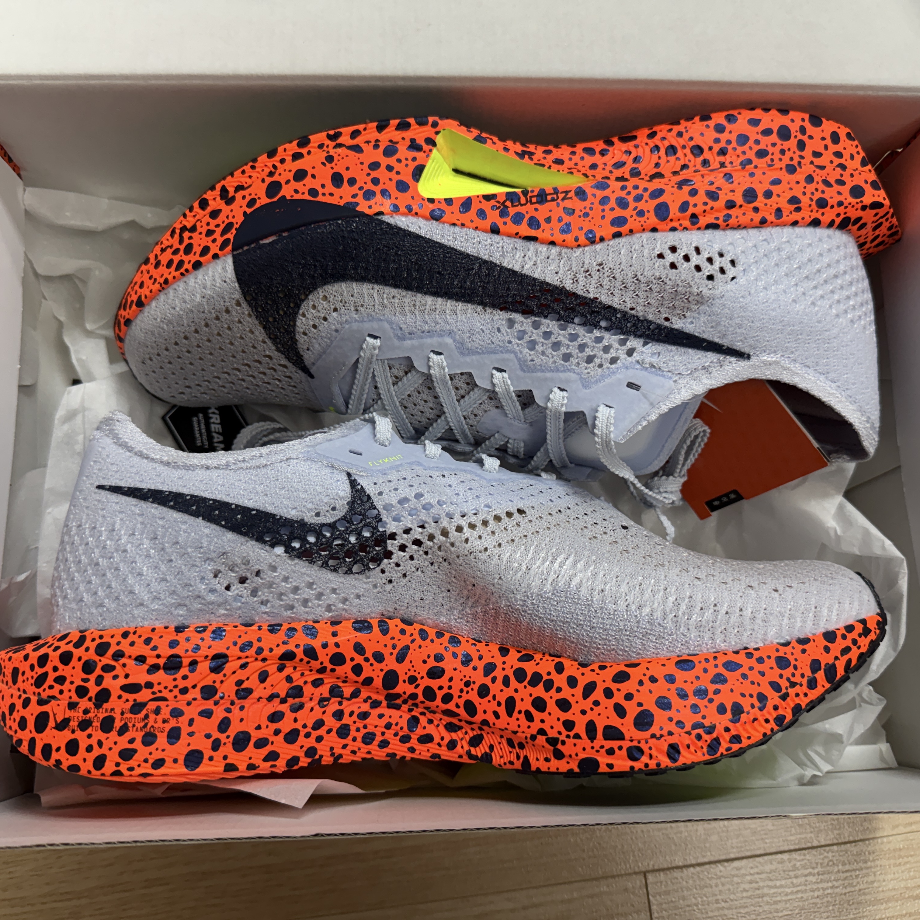 Nike ZoomX Vaporfly Next% 3 Electric 착용 스타일 - 6