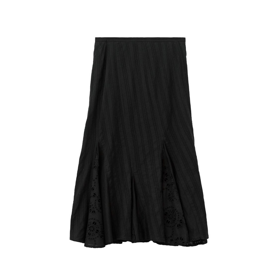 [더블적립] 폴리테루 우먼 스크류 스커트 블랙([더블적립] Polyteru Women Screw Skirt Black)