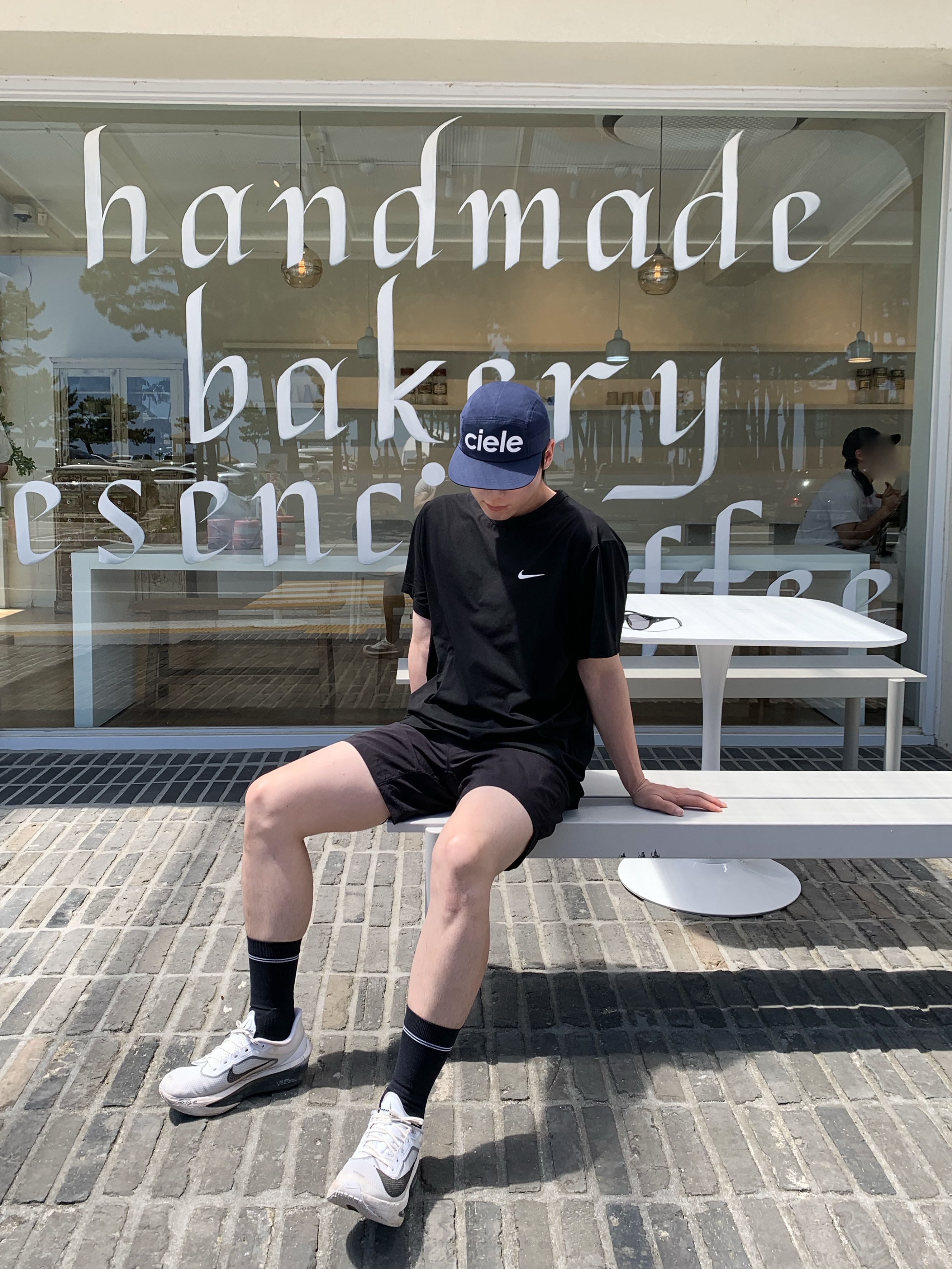 Nike Zoom Fly 6 White Smoke Grey, Ciele Athletics GOCap Comp Century Deep Space 착용 스타일 - 2