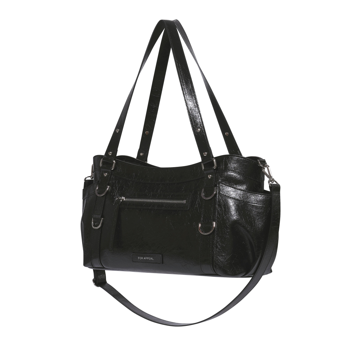 포어필 올데이 투웨이 백 블랙(For Appeal All Day 2way Bag Black) - 2