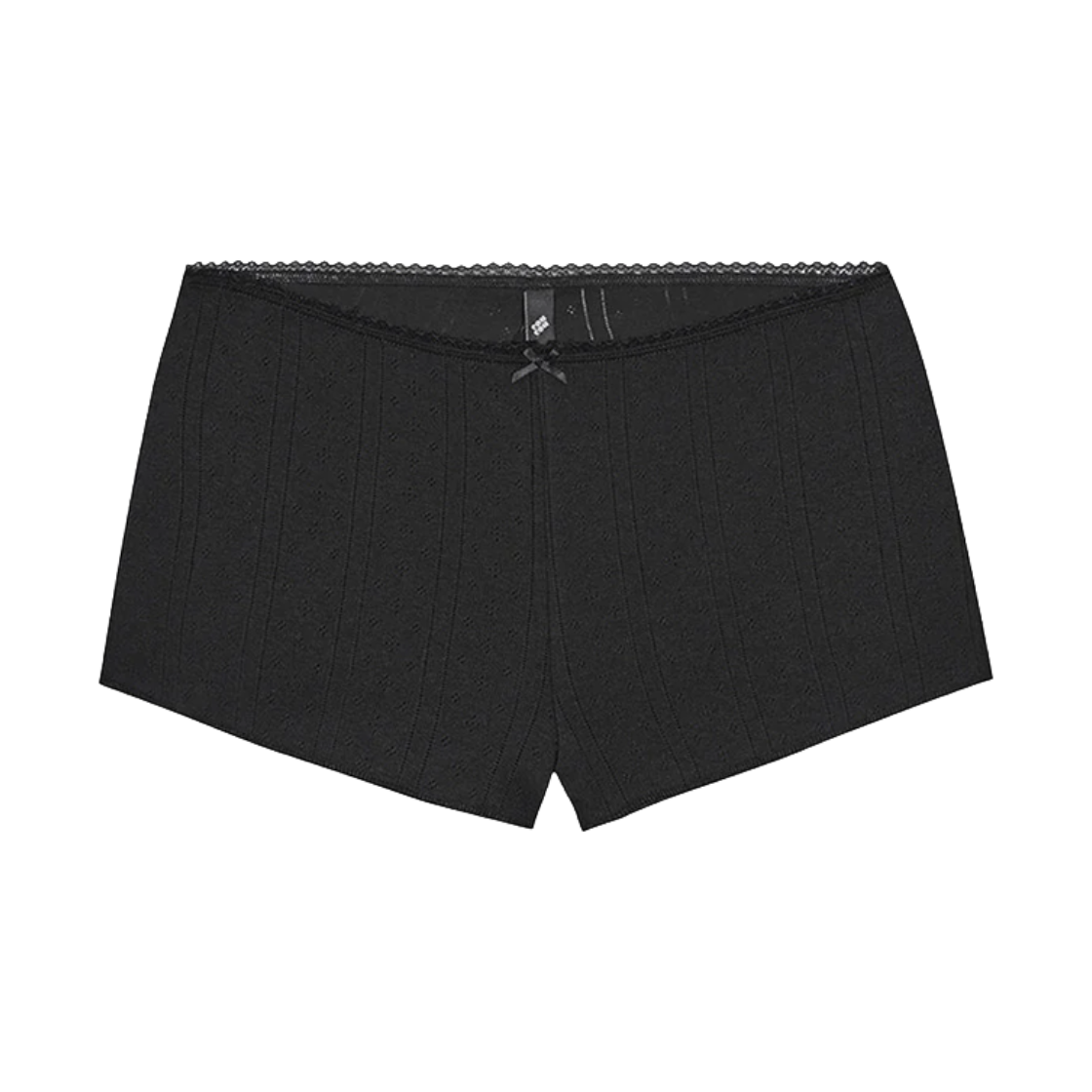 쿠쿠 인티메이트 우먼 더 티니 타이니 쇼트 블랙 - 26FW(Cou Cou Intimates Women The Teeny Tiny Short Black - 26FW)