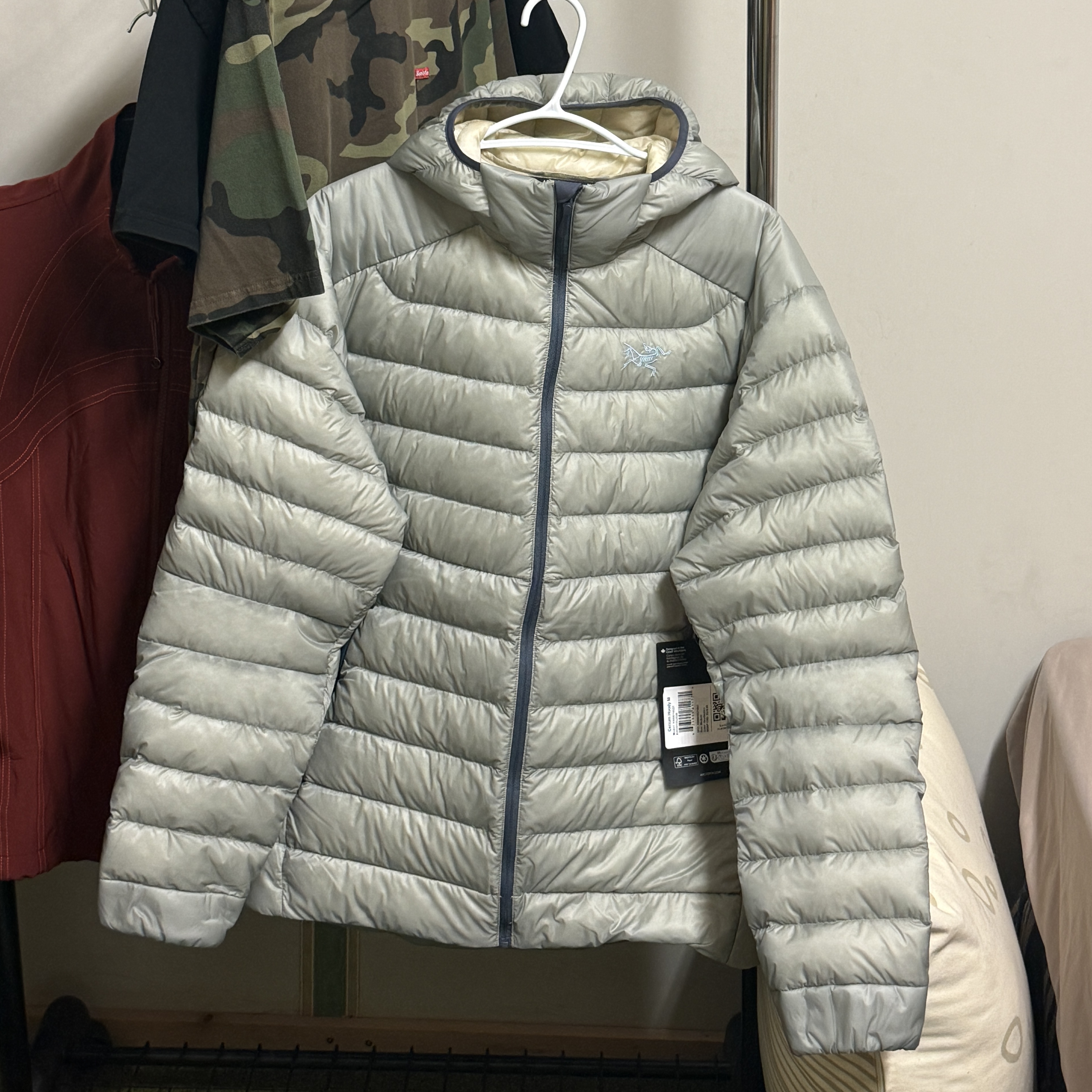 Arc'teryx Cerium Hoody Headwaters 착용 스타일 - 1