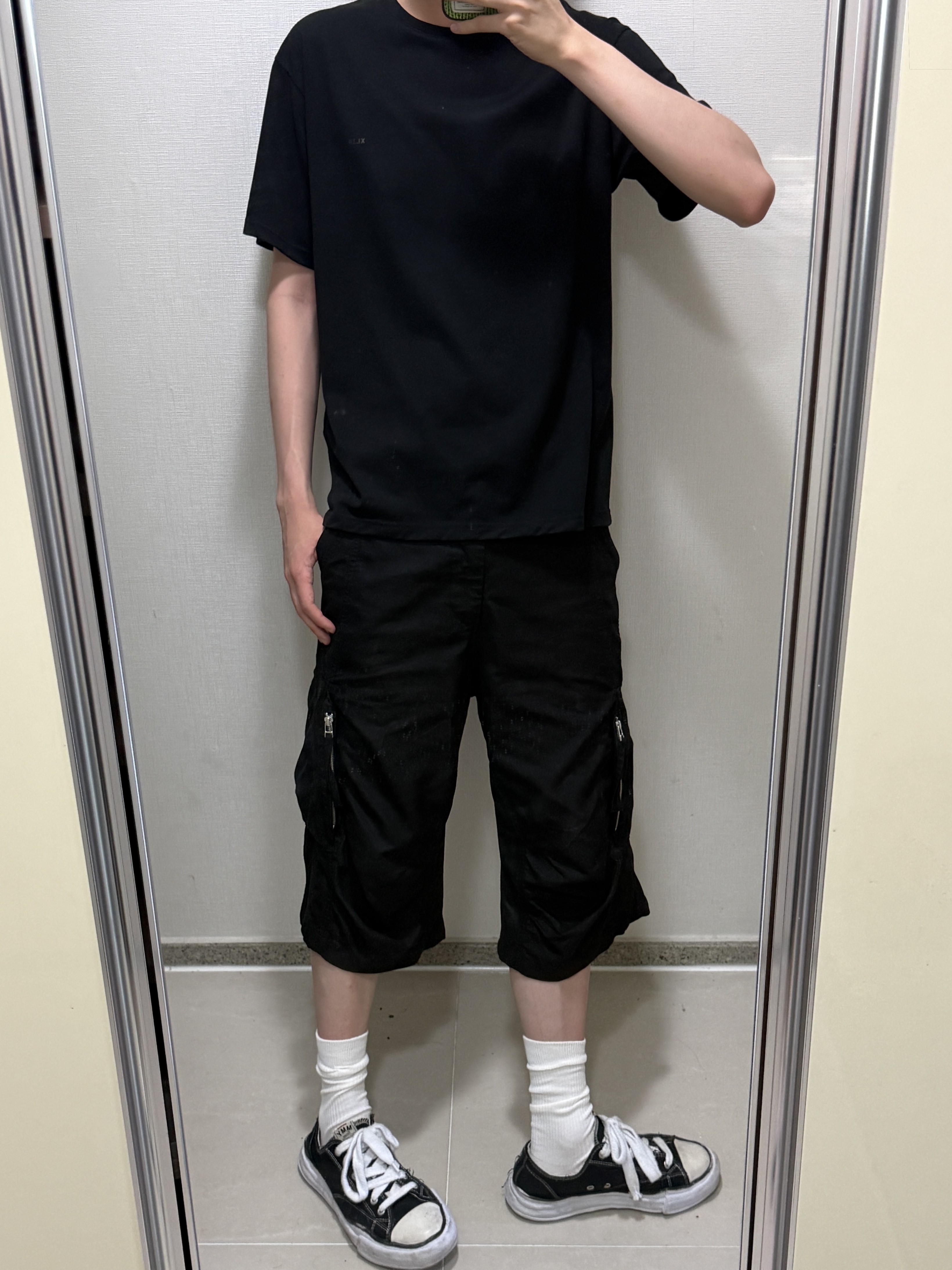 Ignota Core:15 Shell Pocket Shorts Black, Timberland Premium 6 inch Waterproof Boot Black Nubuck - Wide 착용 스타일 - 4
