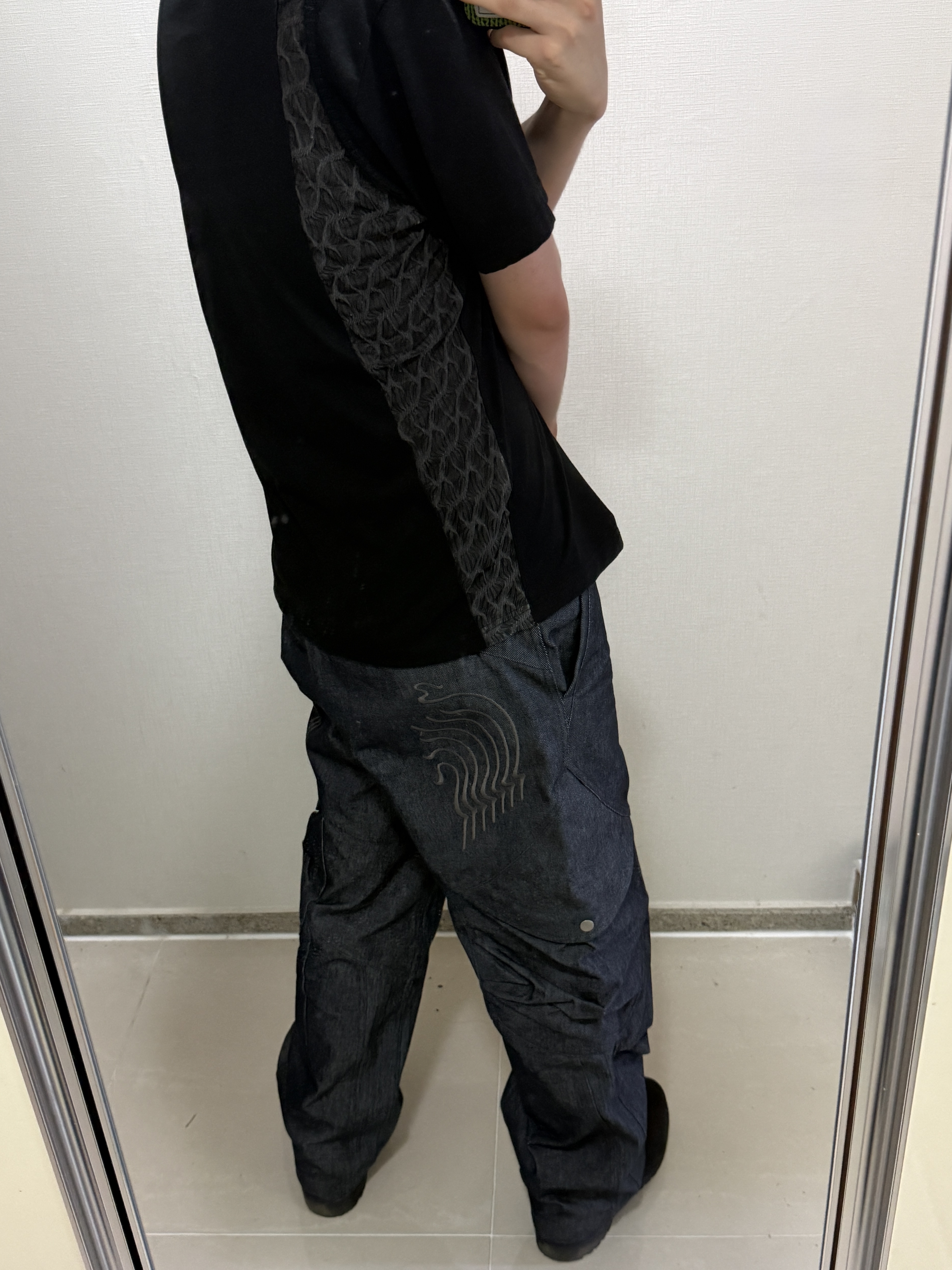 IGNOTA Core:14 Shell Cargo Pants Indigo, Timberland Premium 6 inch Waterproof Boot Black Nubuck - Wide 착용 스타일 - 2