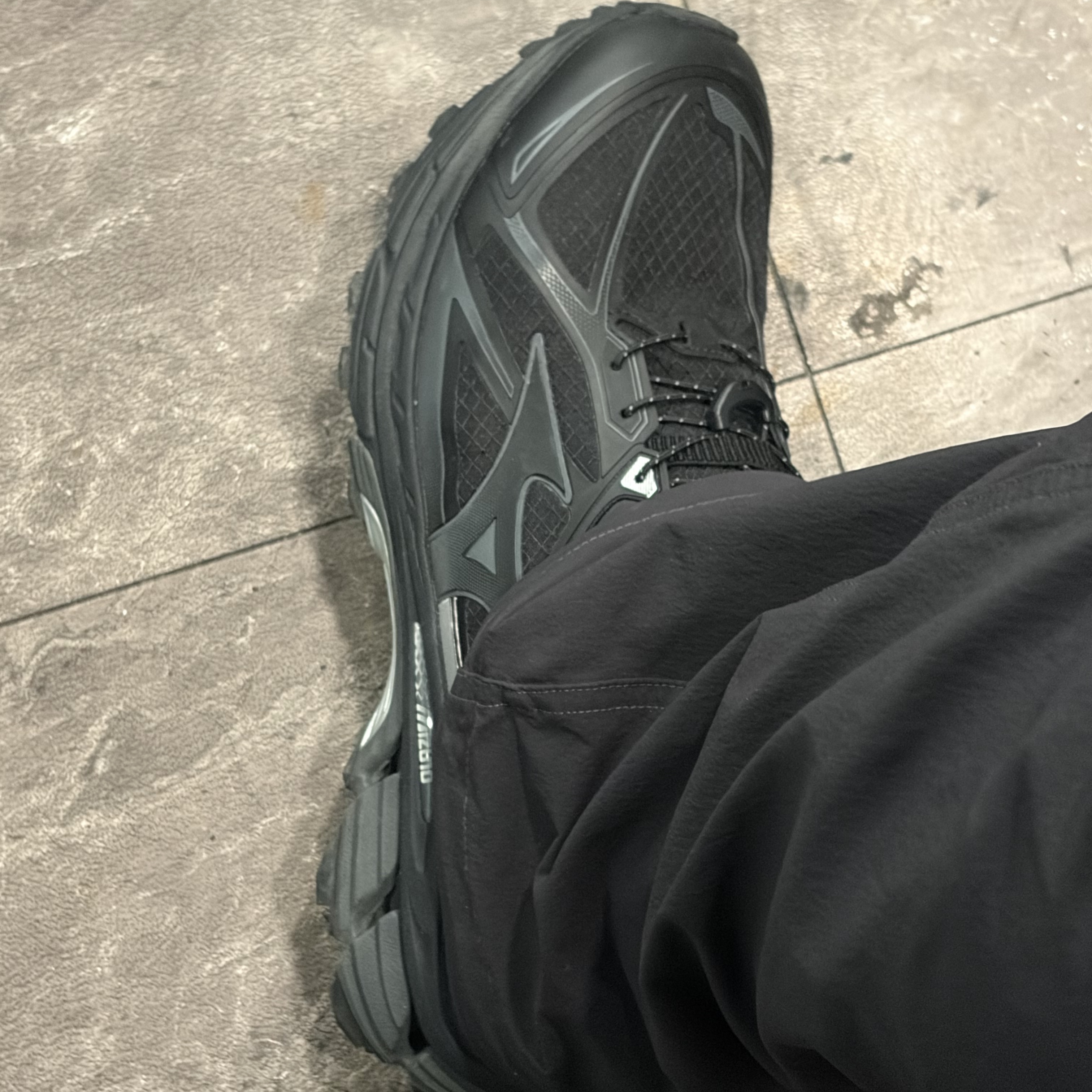 Mizuno Halo Mix TL Black Silver 착용 스타일