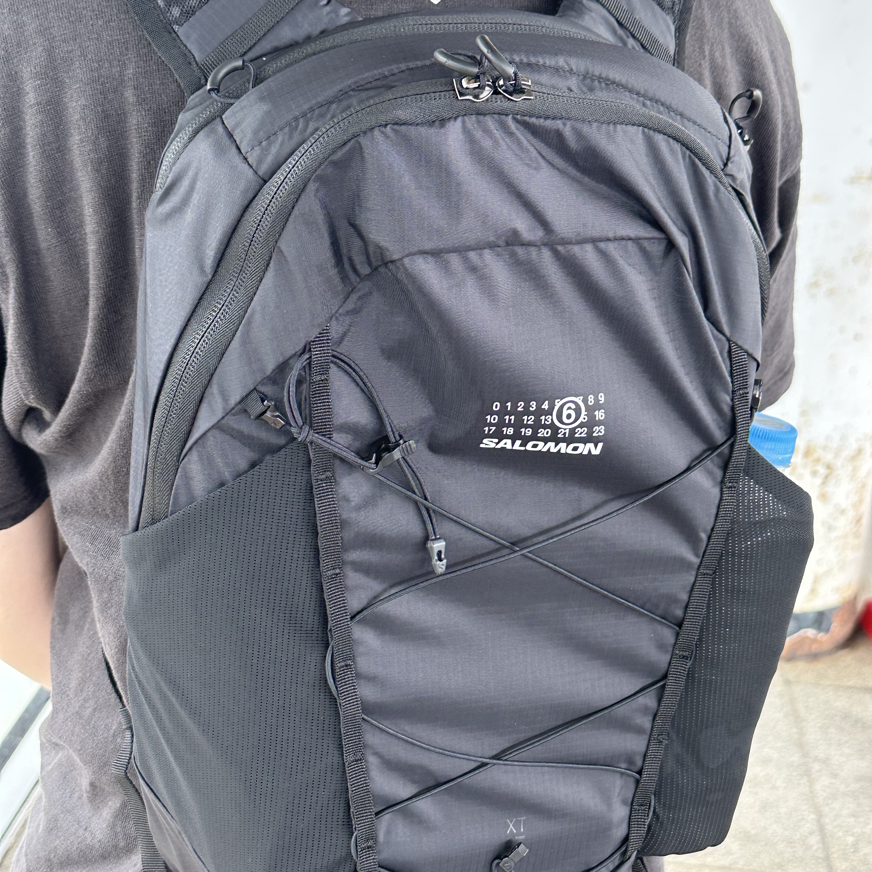Salomon x MM6 Maison Margiela XT 15 Black 착용 스타일