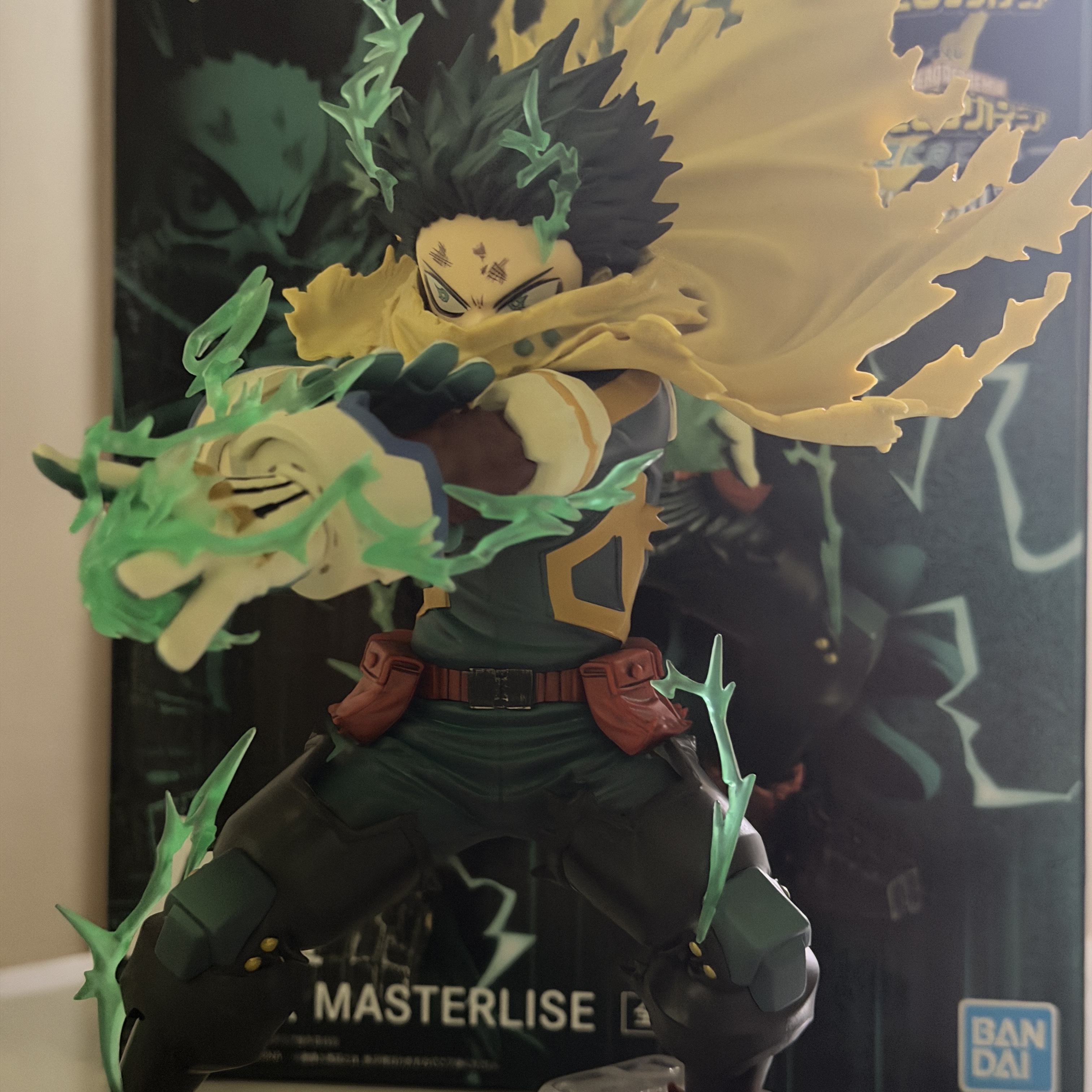 Bandai Ichiban Kuji My Hero Academia Further Beyond A Prize Izuku Midoriya MASTERLISE 착용 스타일
