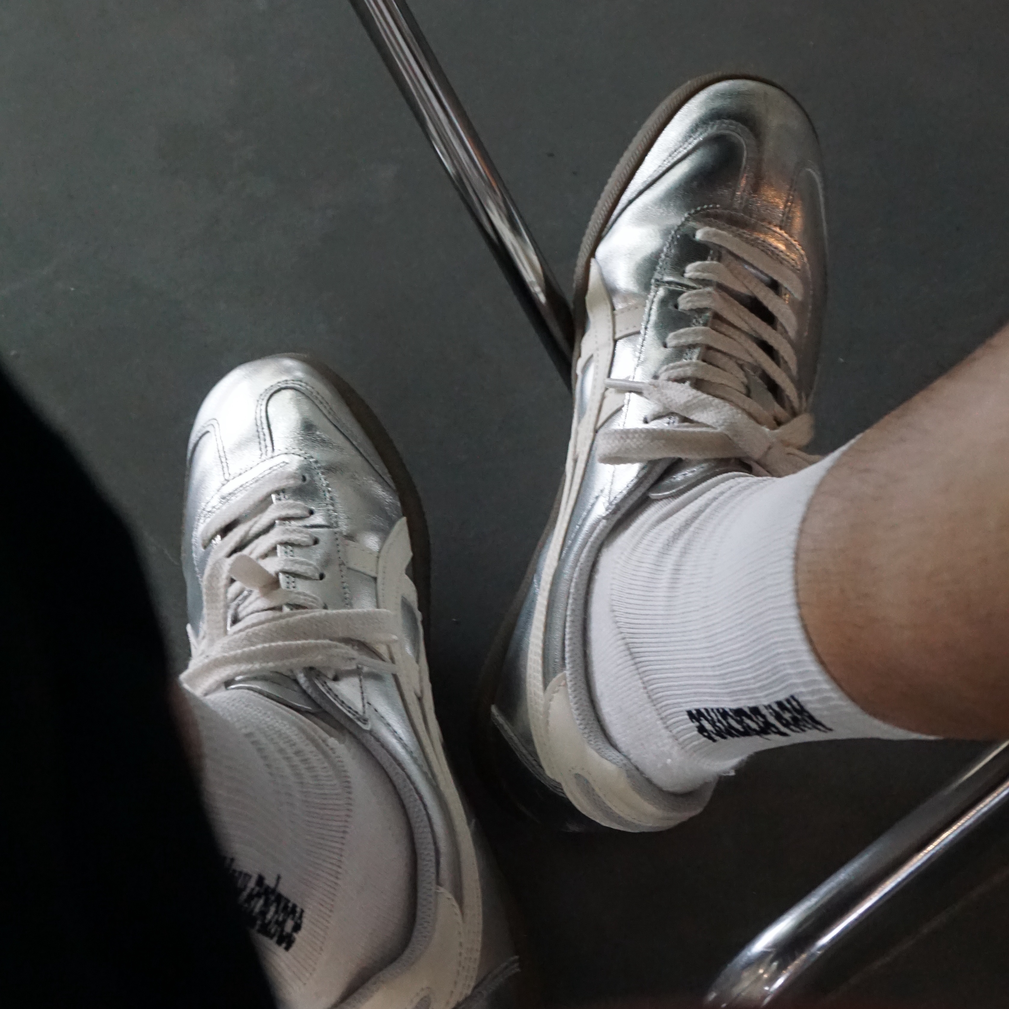 Onitsuka Tiger Mexico 66 Silver Off White 착용 스타일 - 3