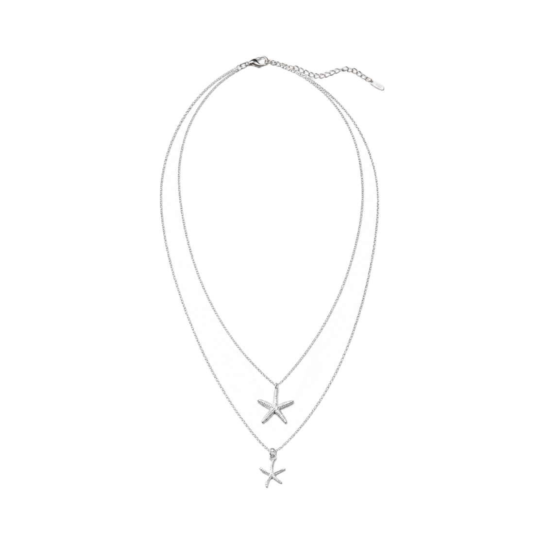 로맨티누어 SN.225 더블 불가사리 레이어드 목걸이(ROMANTINUER SN.225 Double Starfish Layered Necklace)