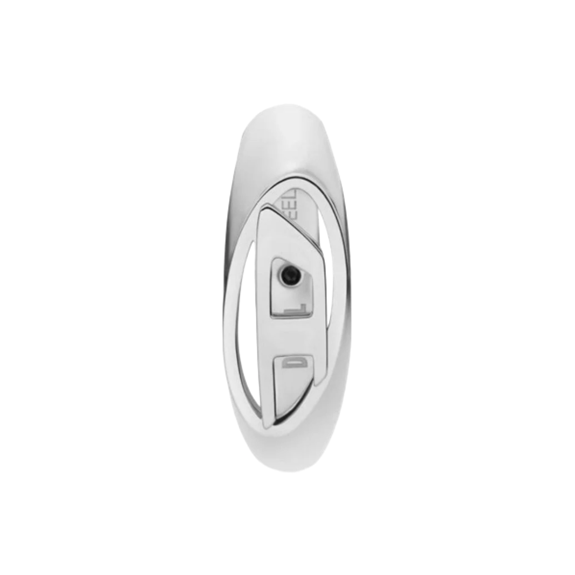DX164200DJW Diesel Dx164200DJW Stainless Steel Hoop Earring Silver