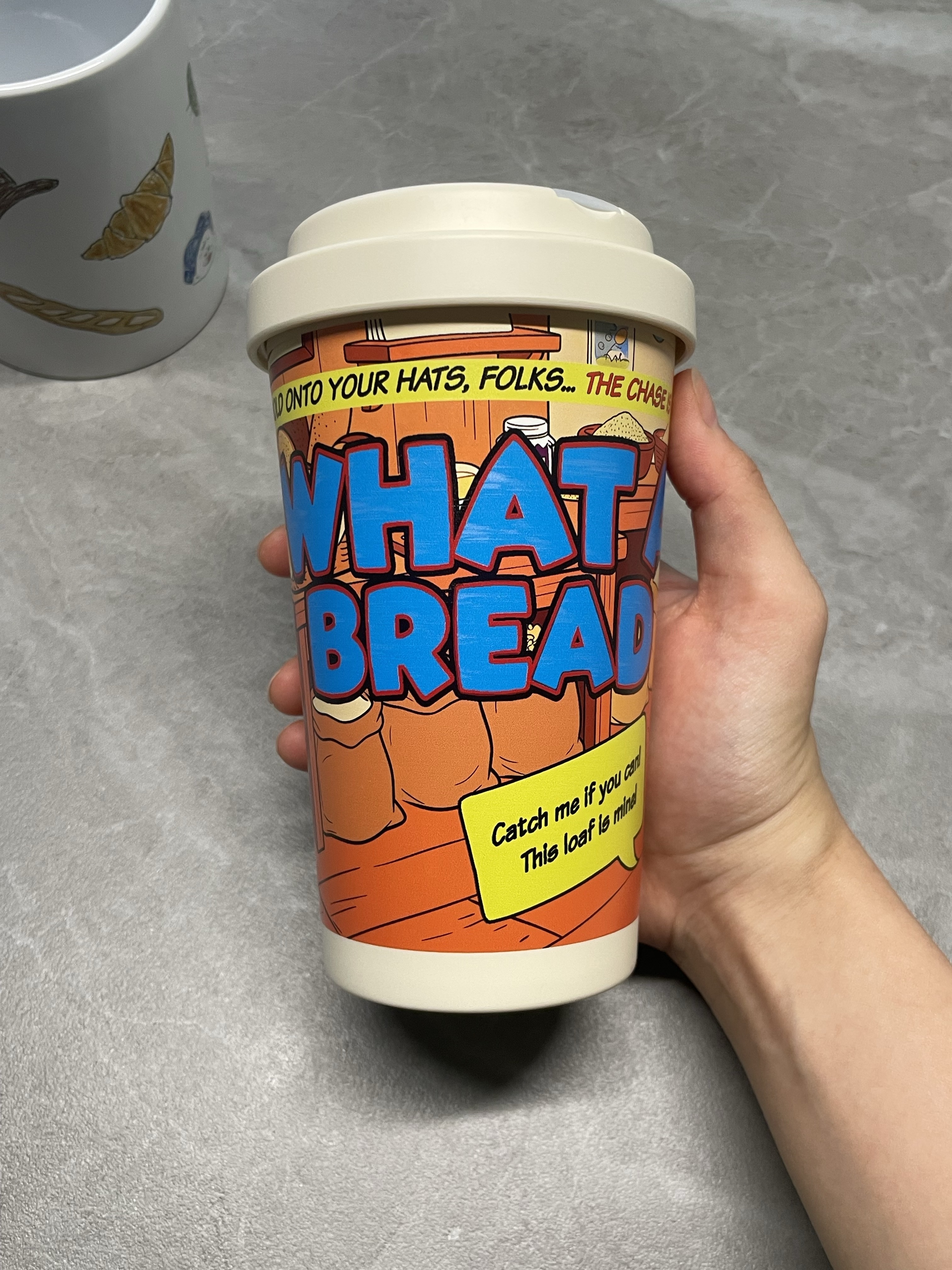 [KREAM 단독] What A Bread Daily Moments Tumbler 420ml 착용 스타일 - 1