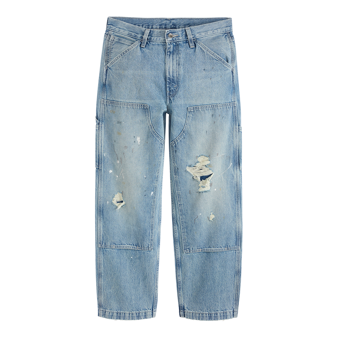 리바이스 568™ 루즈 스트레이트 더블 니 카펜터 팬츠 미디엄 인디고(Levi's 568 Loose Straight Double Knee Carpenter Midium Indigo)