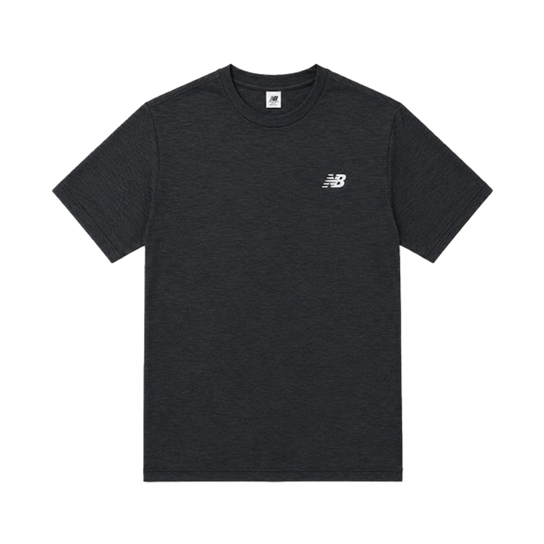 MT61T72UBKH New Balance Sport Training T-Shirt Black Heather