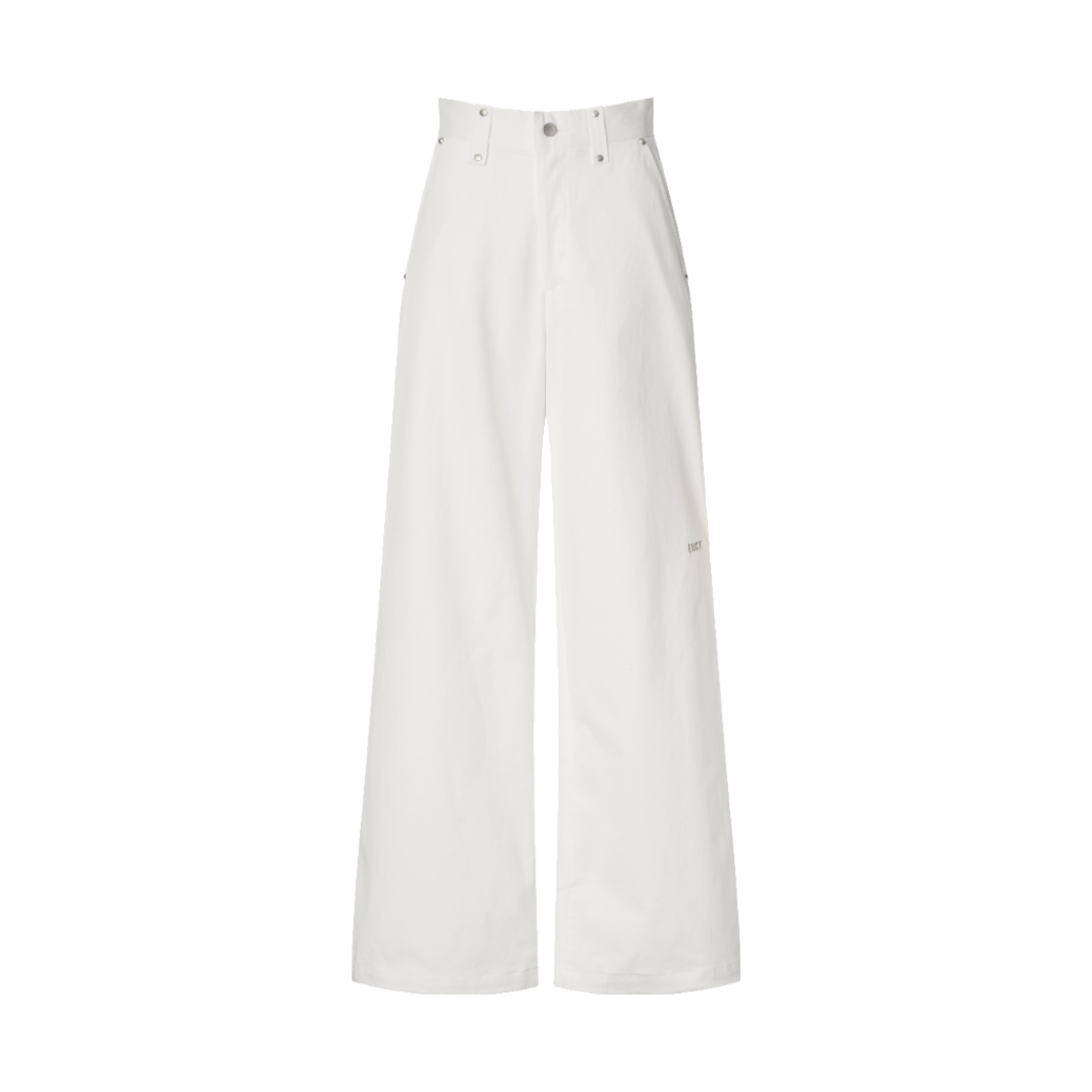 EU26SSPT09-IV EUCT Rivet Cotton Stud String Pants - Ivory