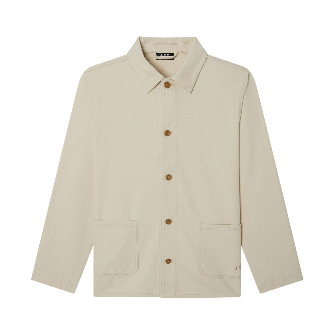 COHGM-H03205-AAD A.P.C. Kerlouan Jacket Ecru