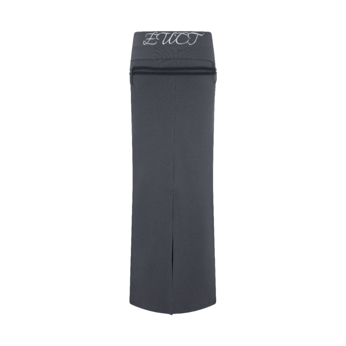 이유씨티 폴딩 맥시 스커트 - 차콜(EUCT Folding Maxi Skirt - Chacoal) - 2