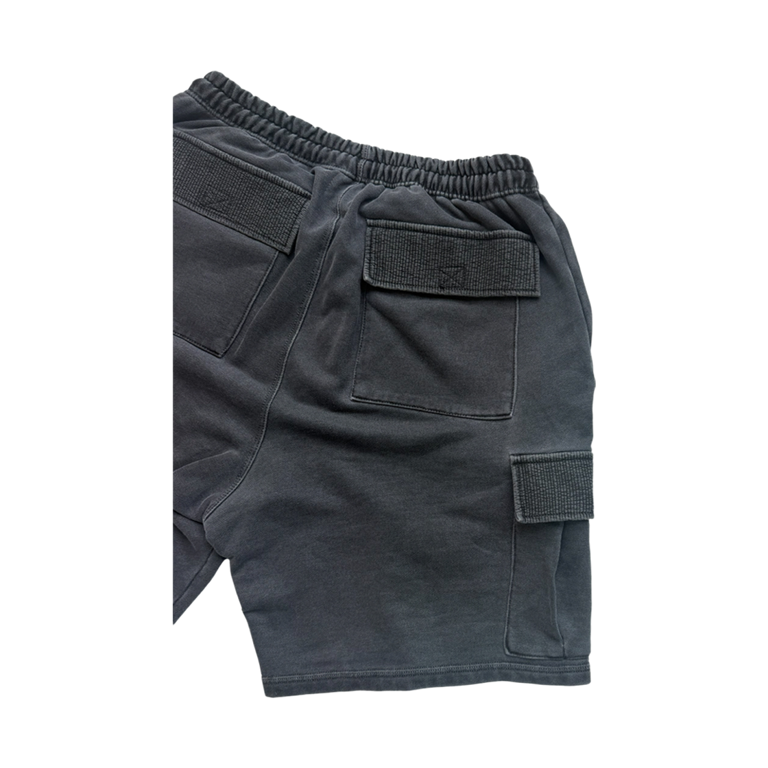 갈릭블루스 워시드 카고 스웻 쇼츠 차콜(GARLICBLUES Washed Cargo Sweat Shorts(Charcoal)) - 3