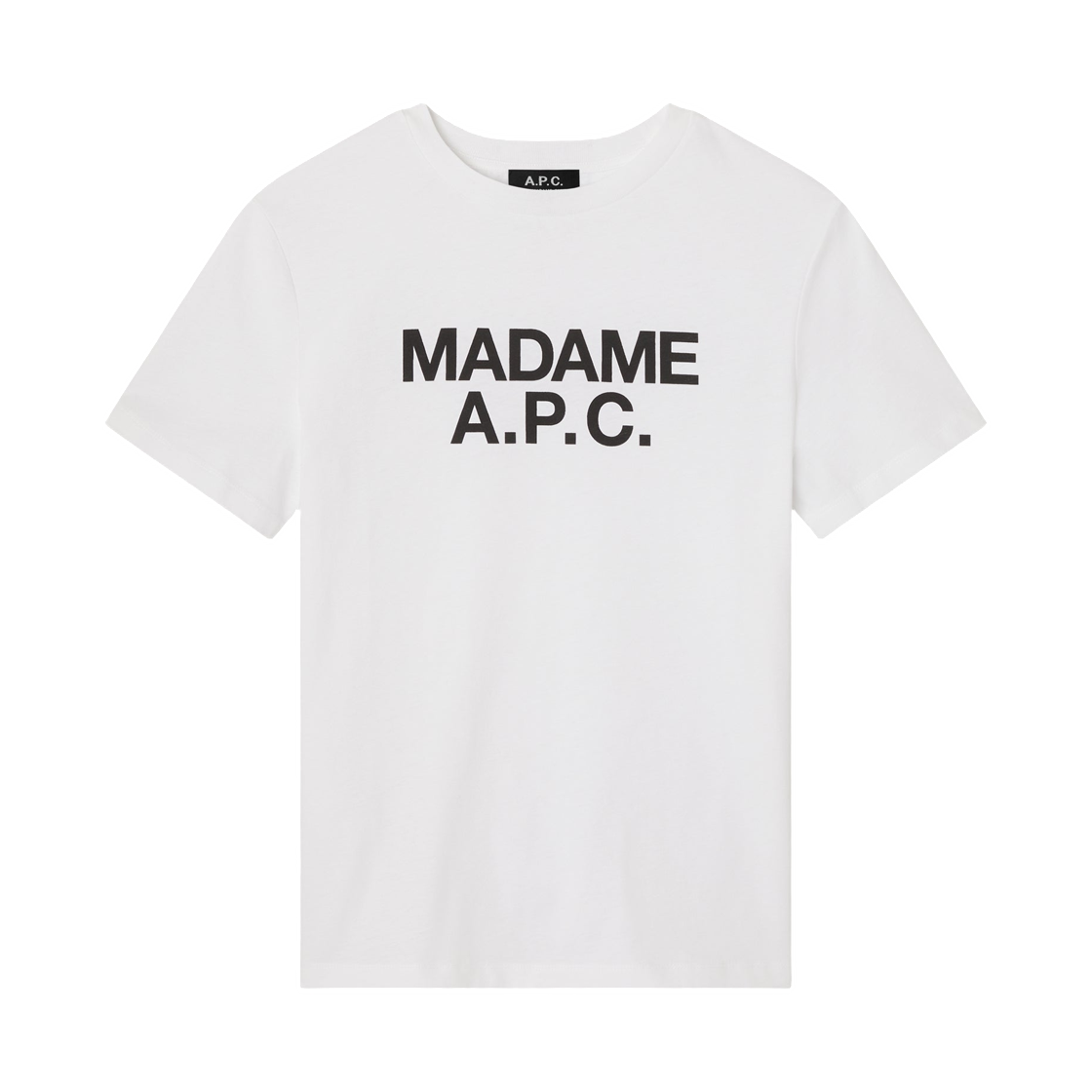 COGYK-M26462-AAB A.P.C. Madame T-Shirt Blanc