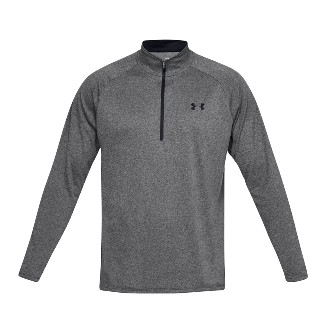 1328495-090 [17% 쿠폰] Under Armour Tech Half Zip Long Sleeve Carbon Heather Black