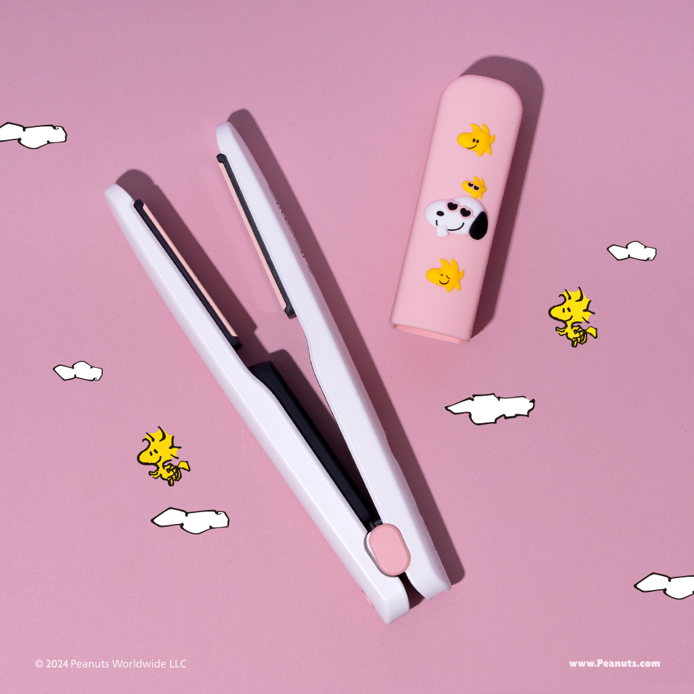 로이체 피너츠 스누피 충전식 휴대용 무선 미니 고데기(Royche Peanuts Snoopy Rechargeable Portable Cordless Mini Hair Straightener) - 2
