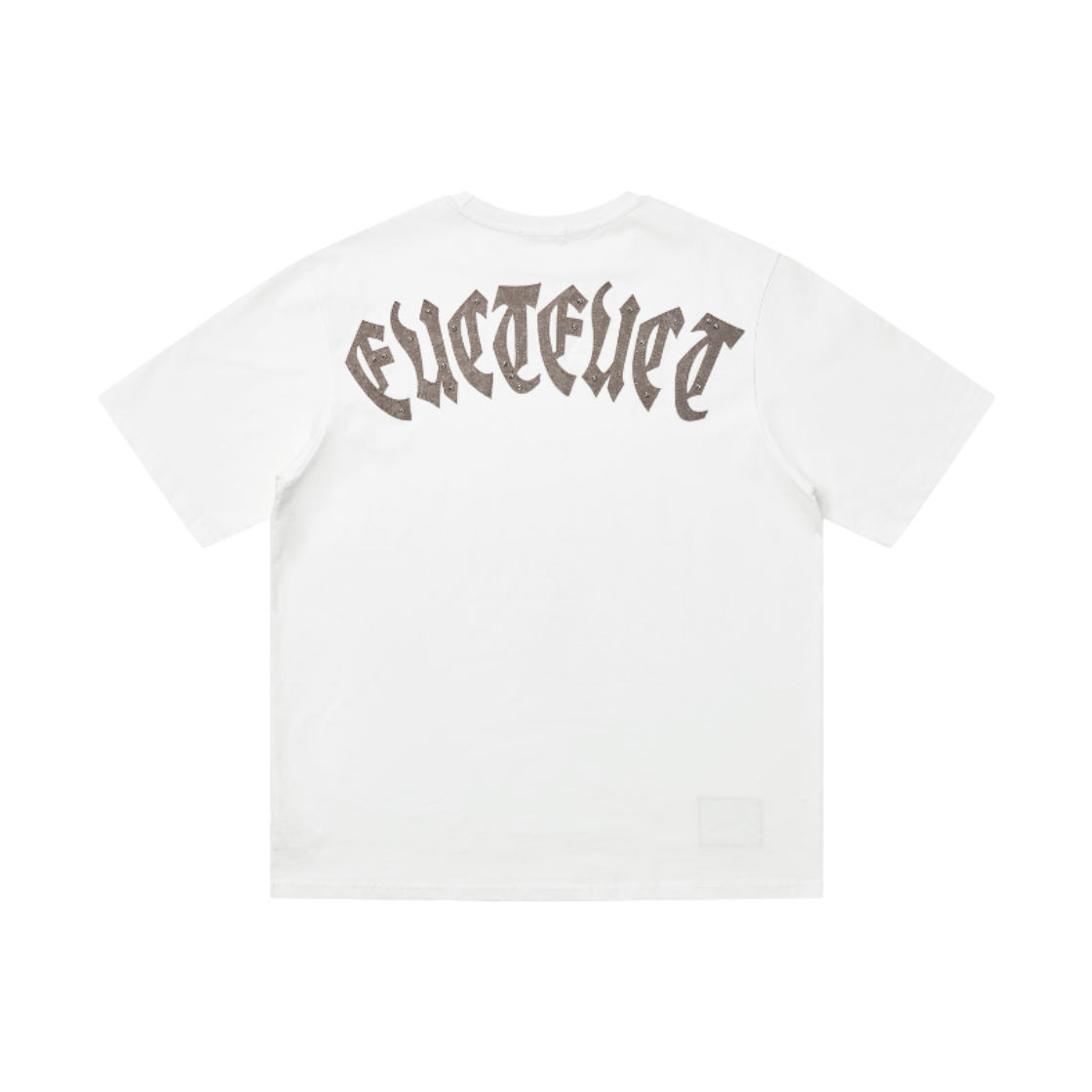이유씨티 아플리케 오버핏 반팔 티셔츠 - 아이보리(EUCT Applique Oversized Fit Short-Sleeved T-Shirt - Ivory) - 2
