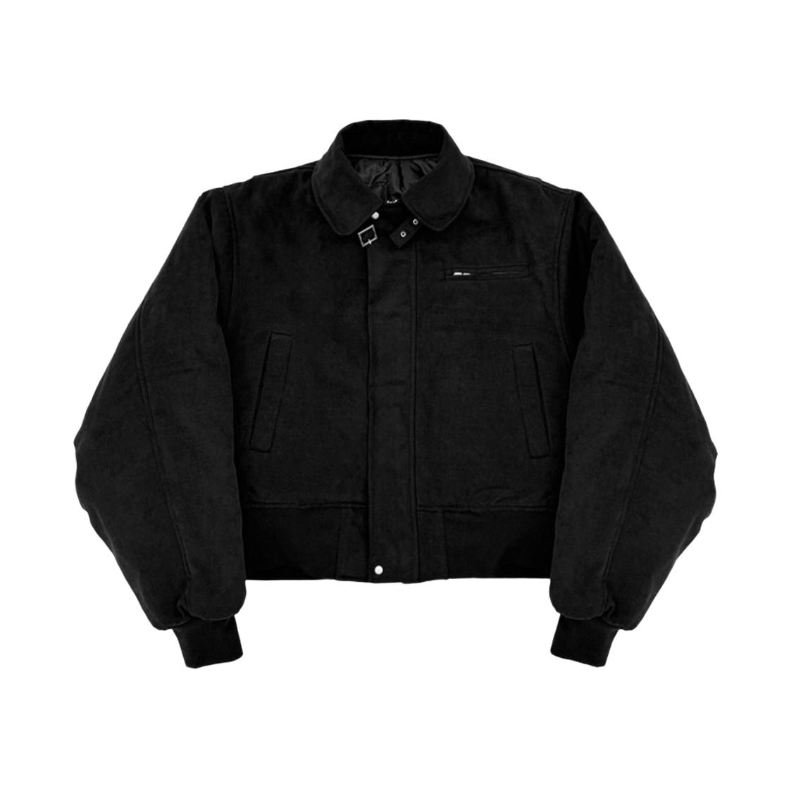 a47 I FEEL LUCKY Feel Lucky Heavy Bomber Jacket Black
